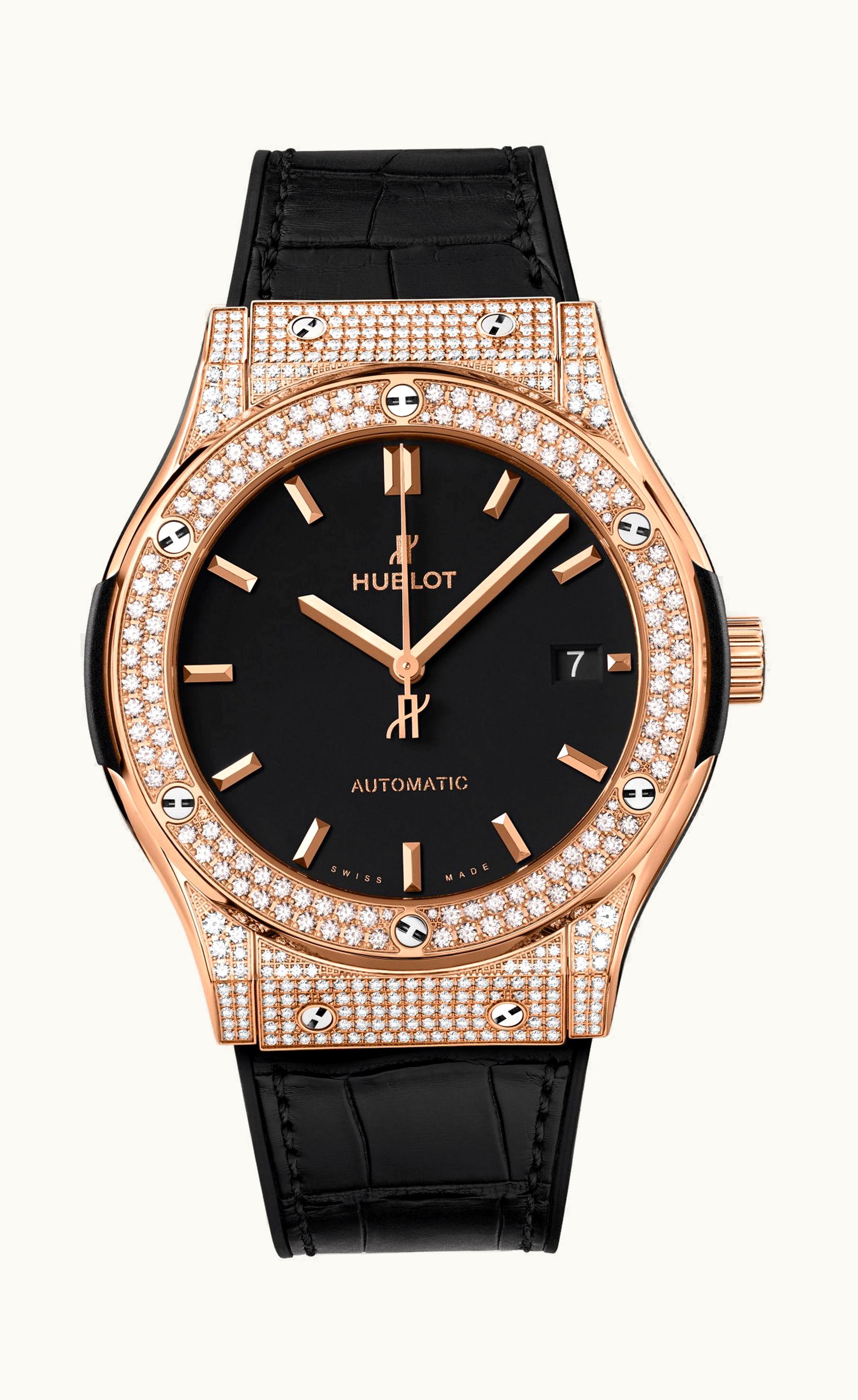 Hublot Classic Fusion King Gold Pavé