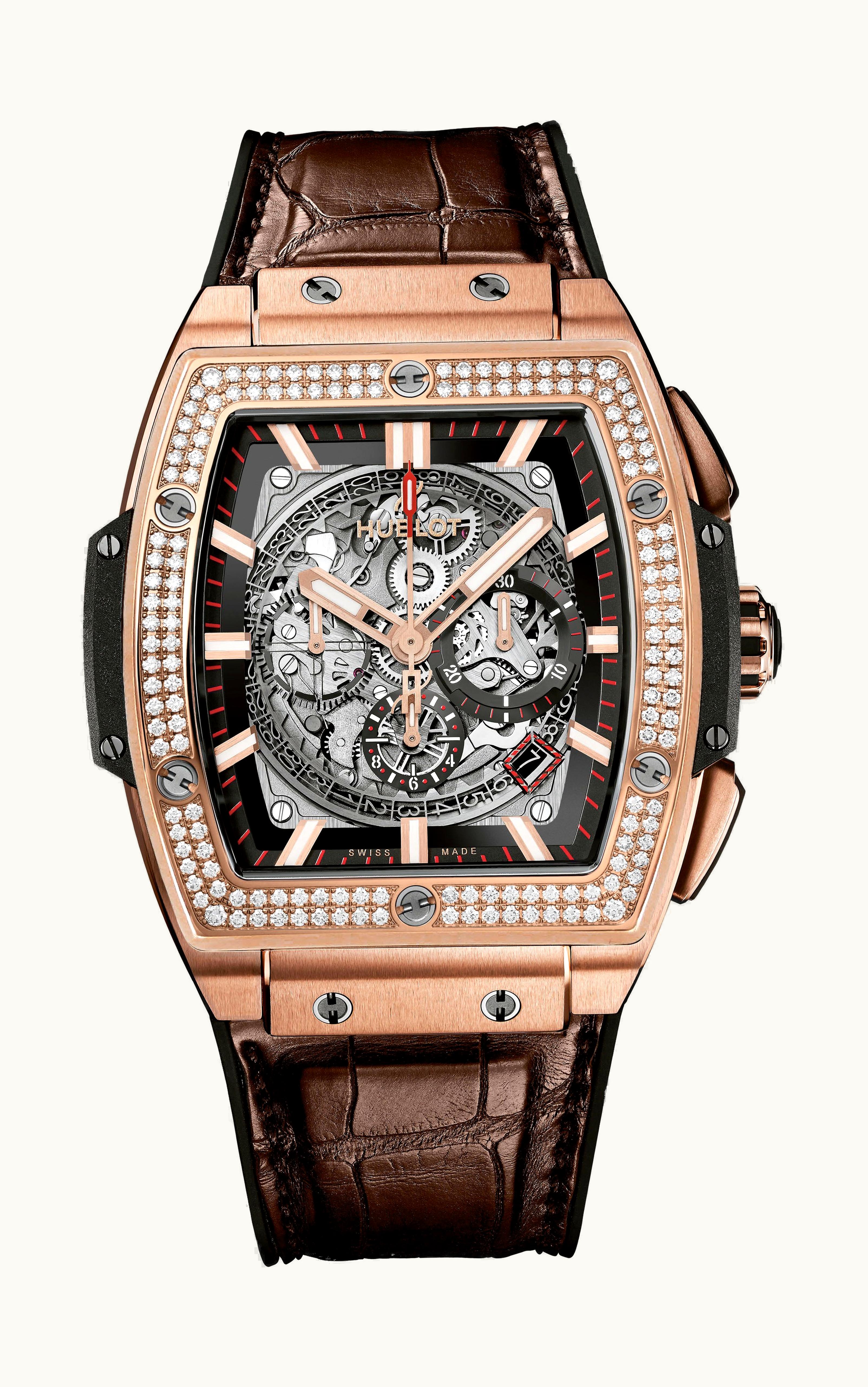 Hublot Spirit Of Big Bang King Gold Diamonds