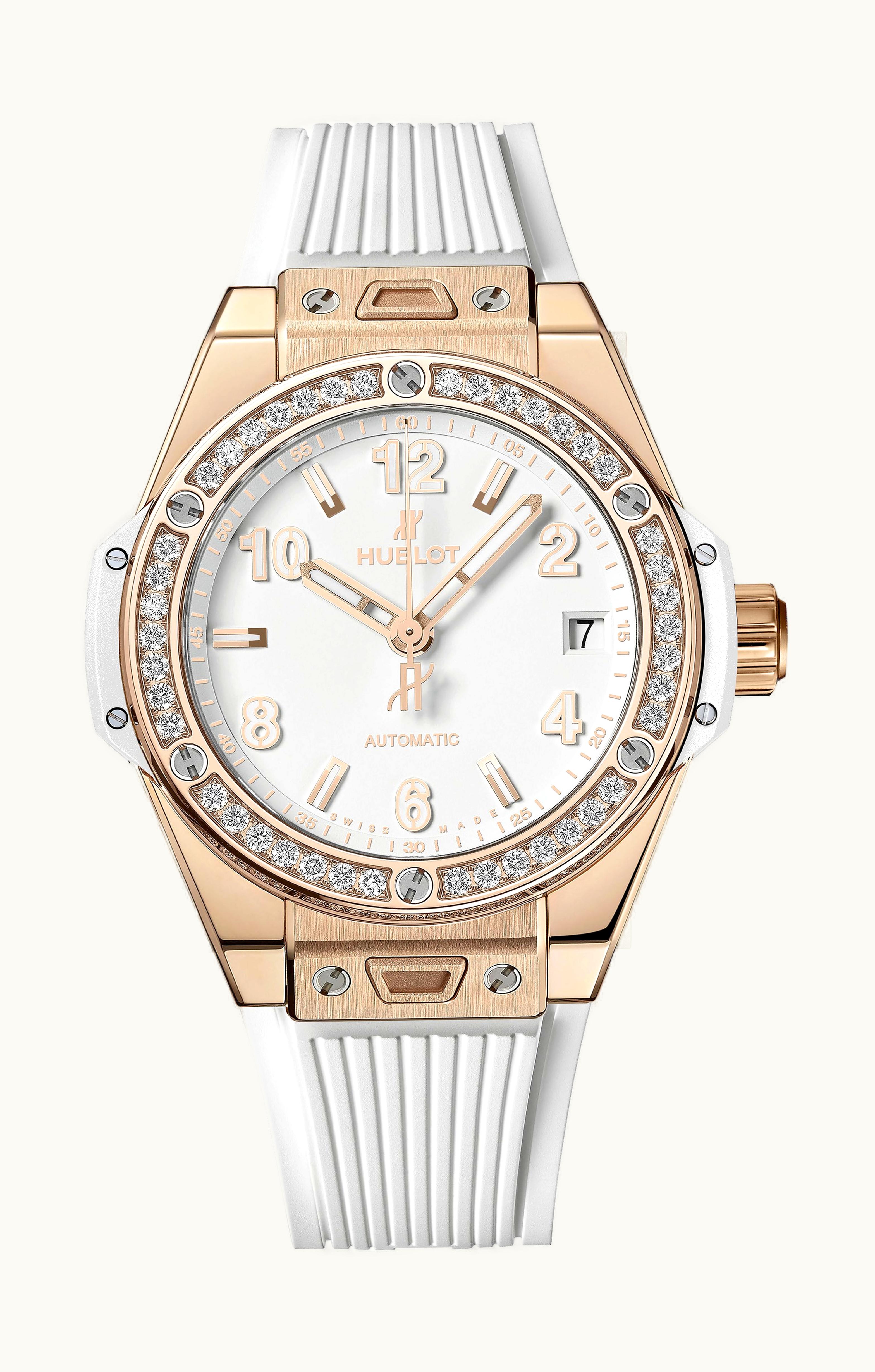 Hublot Big Bang One Click King Gold White Diamonds