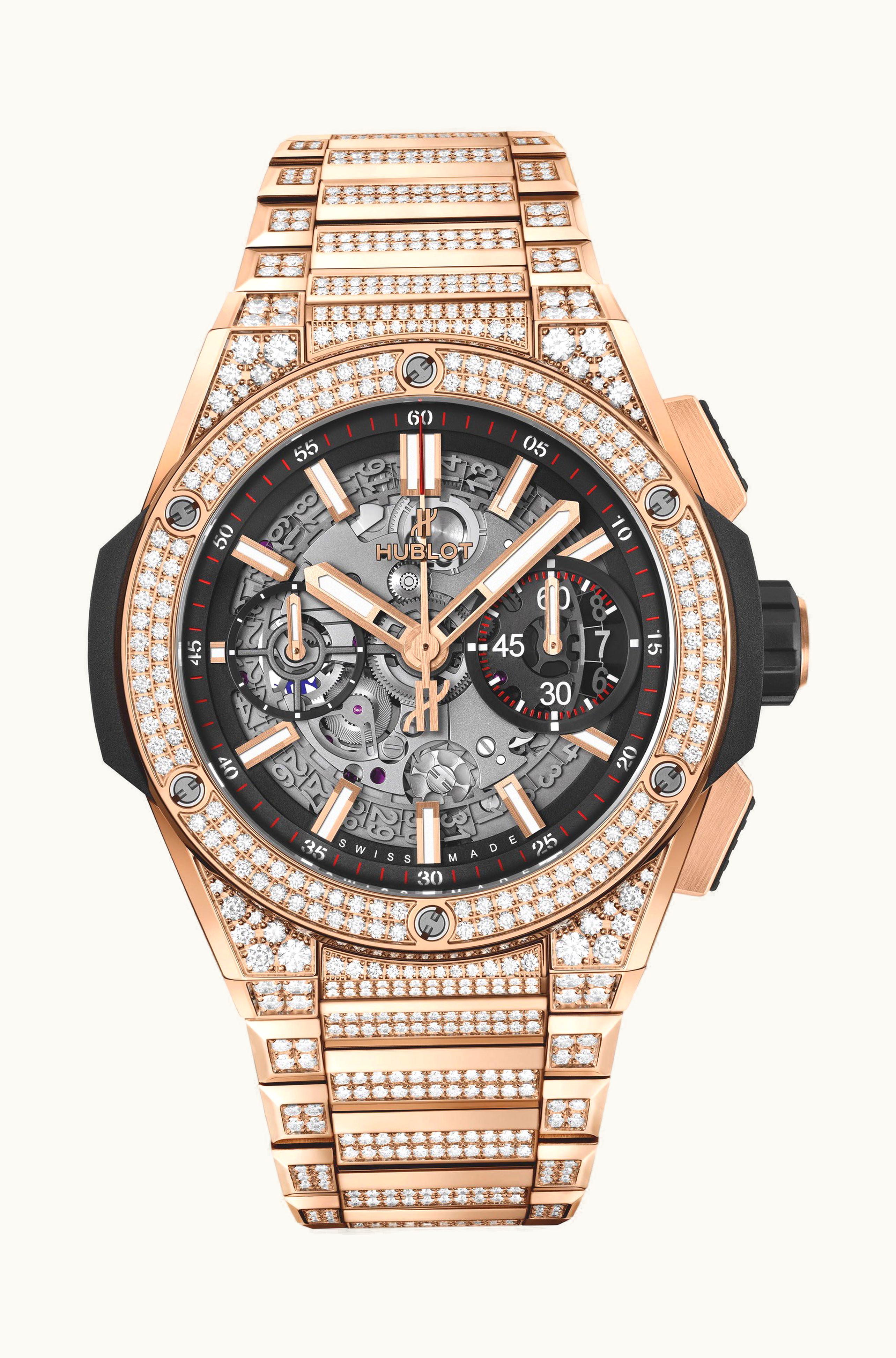 Hublot Big Bang Integral King Gold Pavé