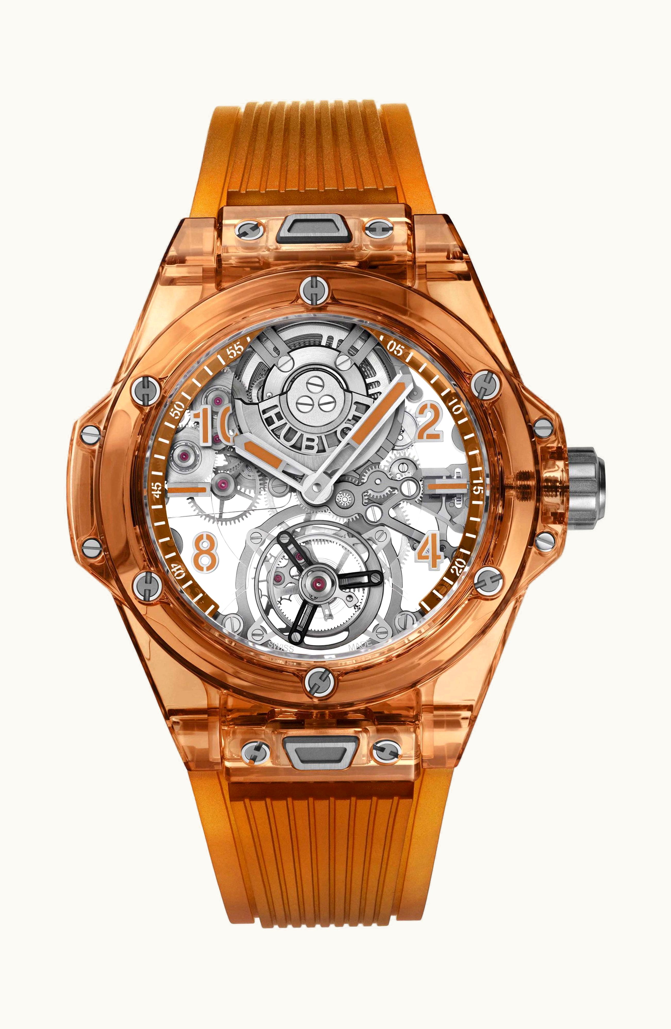 Hublot Big Bang Tourbillon Automatic Orange Sapphire