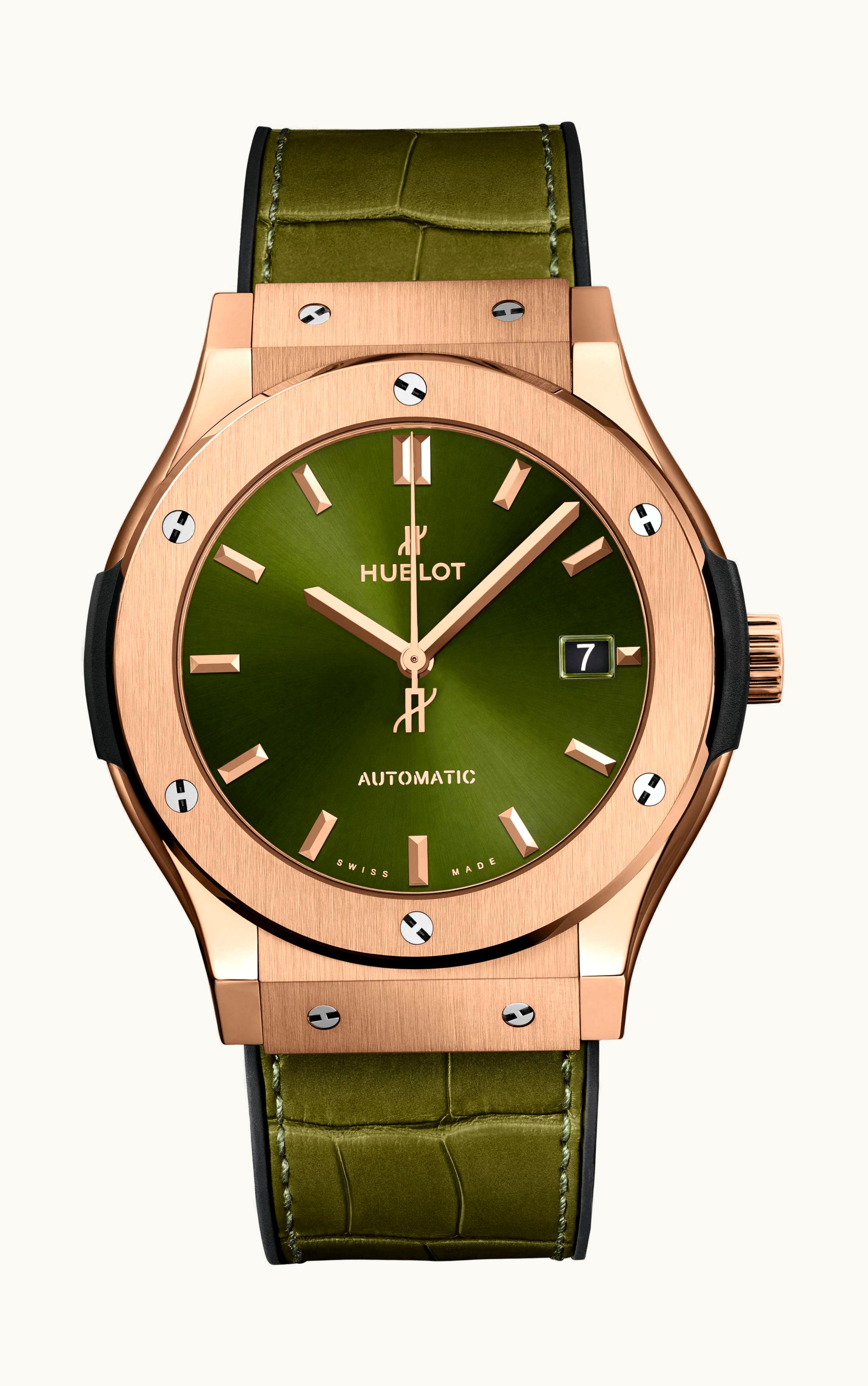 Hublot Classic Fusion King Gold Green
