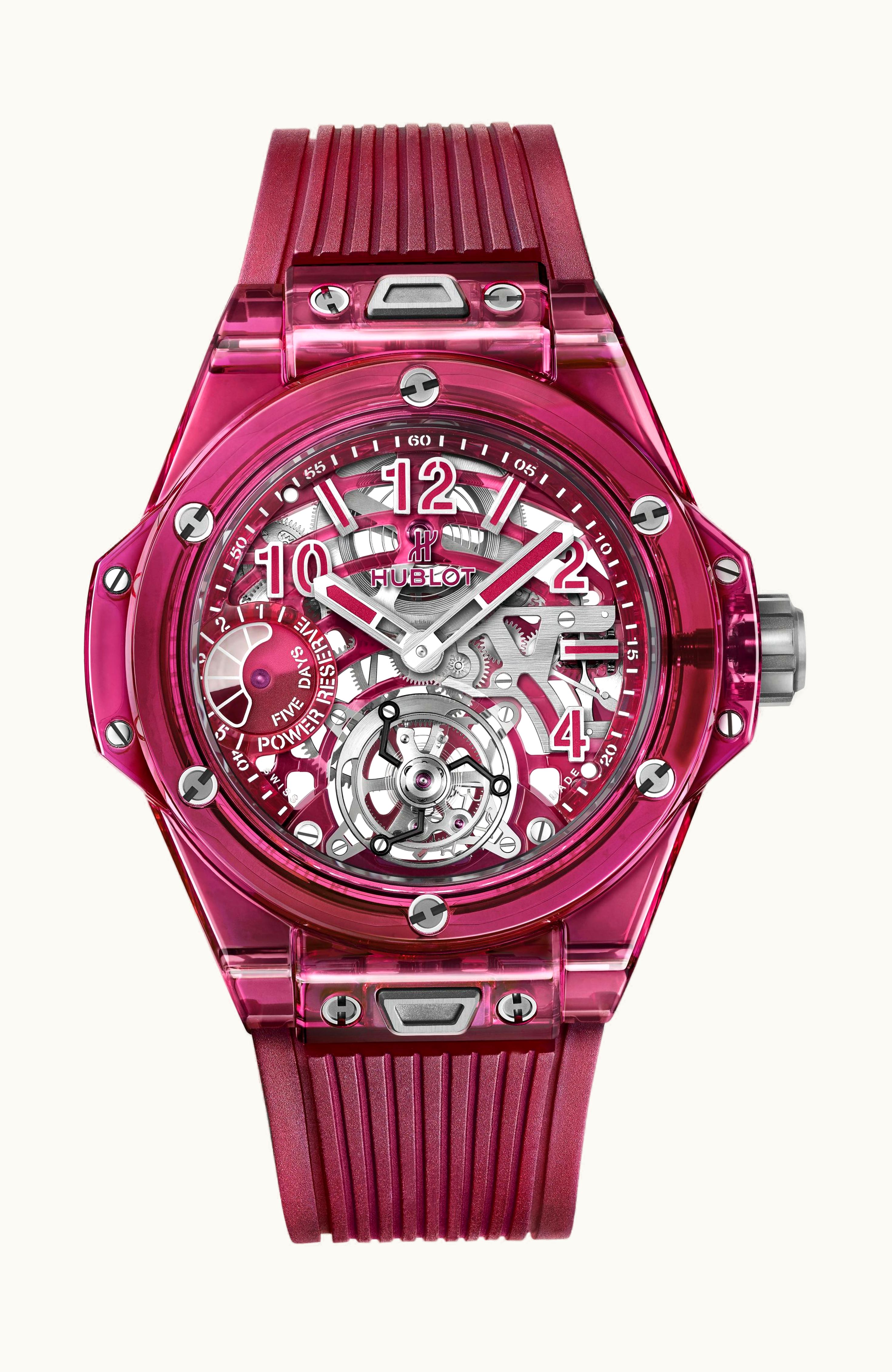 Hublot Big Bang Tourbillon Power Reserve 5 days Red Sapphire