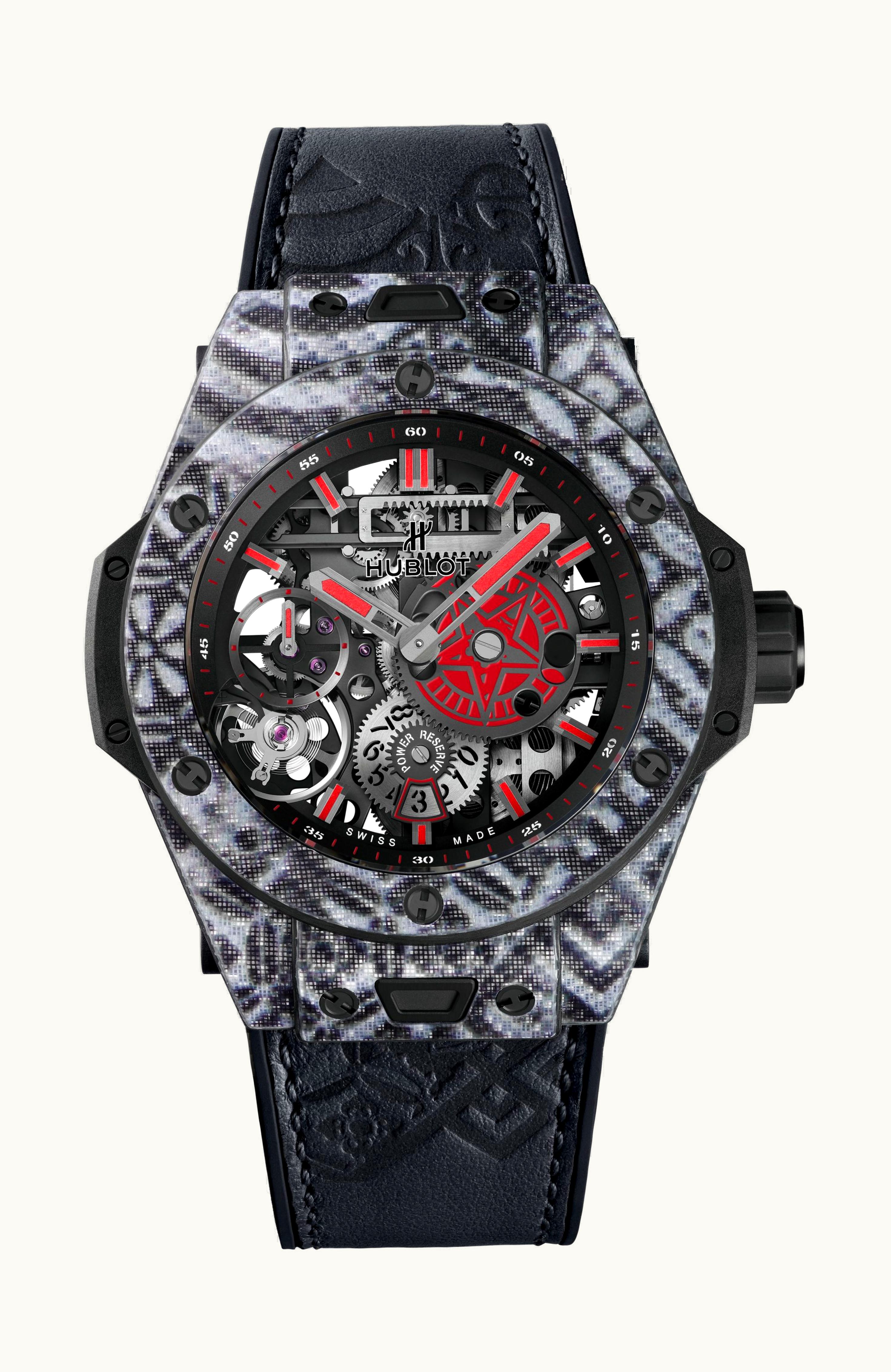 Hublot Big Bang MECA-10 Shepard Fairey Grey 45mm - Carbon - Manual Winding