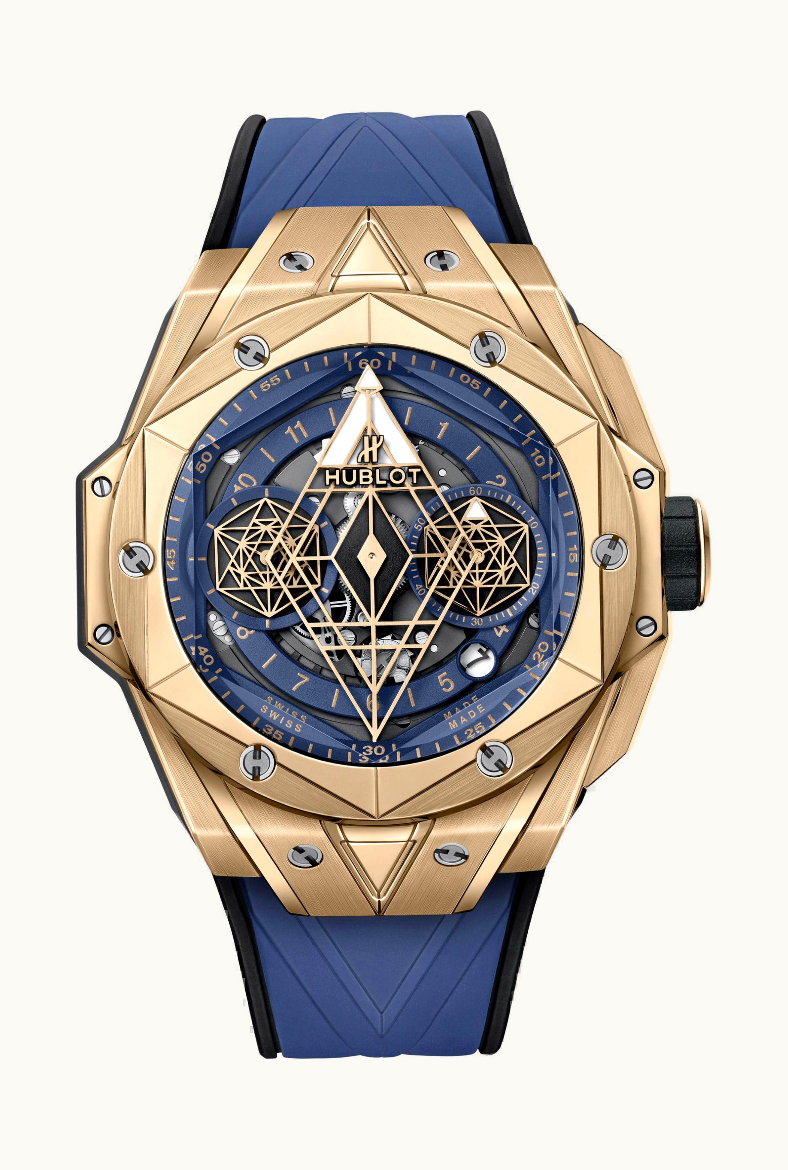 Hublot Big Bang Sang Bleu II King Gold Blue 45mm - King Gold - Automatic Winding