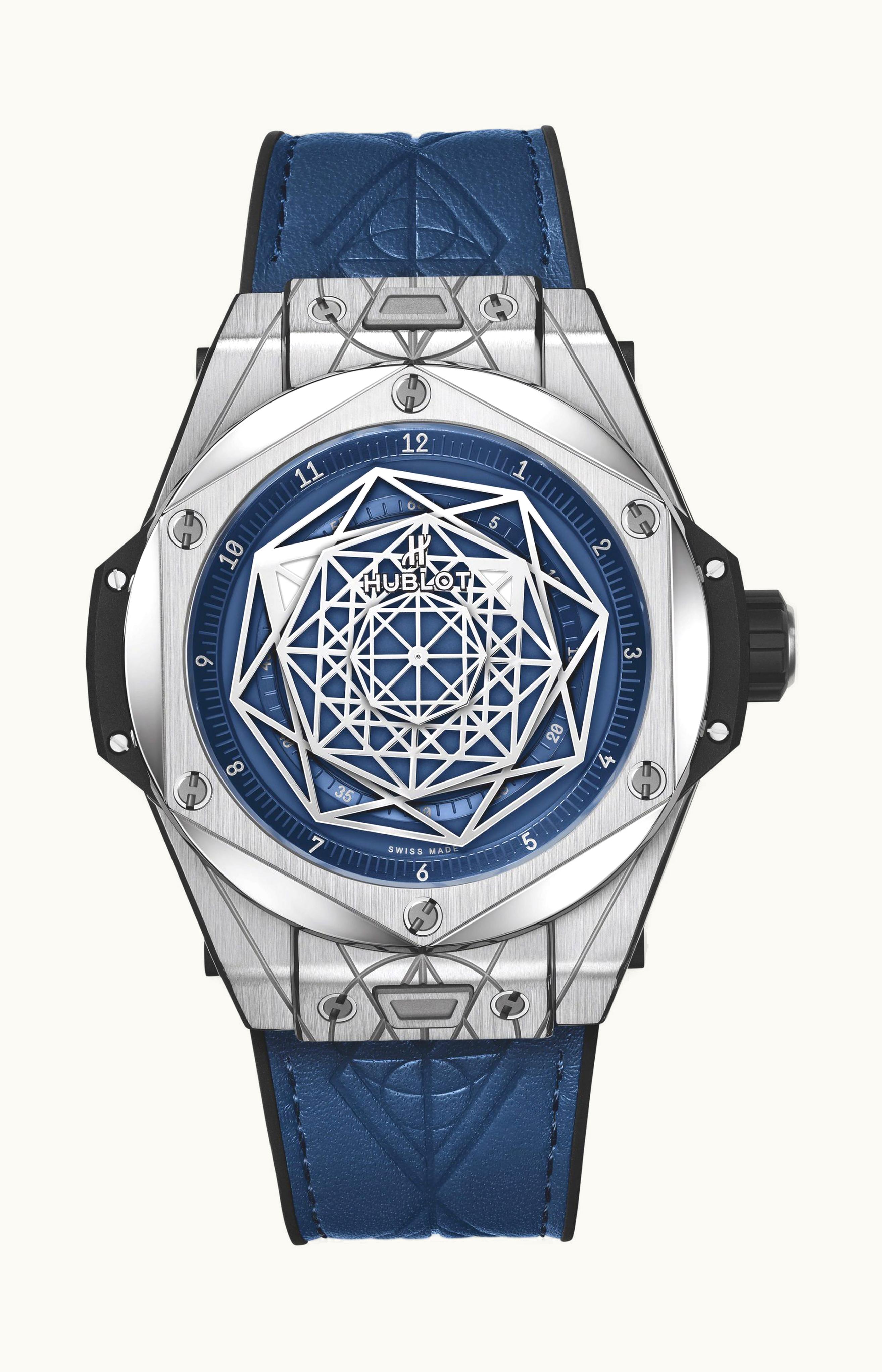 Hublot Big Bang Sang Bleu Titanium Blue 45mm - Titanium - Automatic Winding