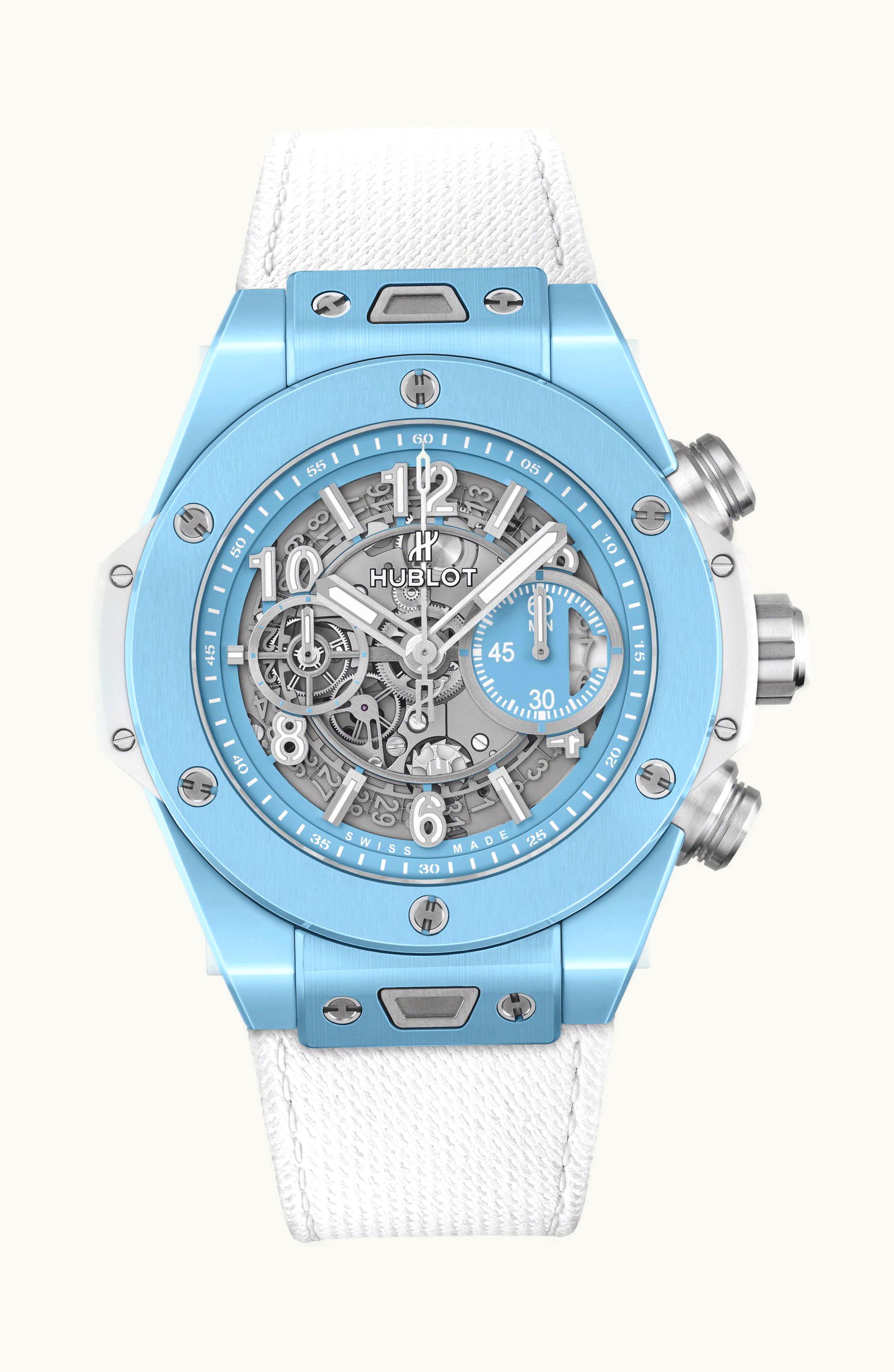 Hublot Big Bang Unico Sky Blue 45mm - Blue Ceramic - Automatic Winding