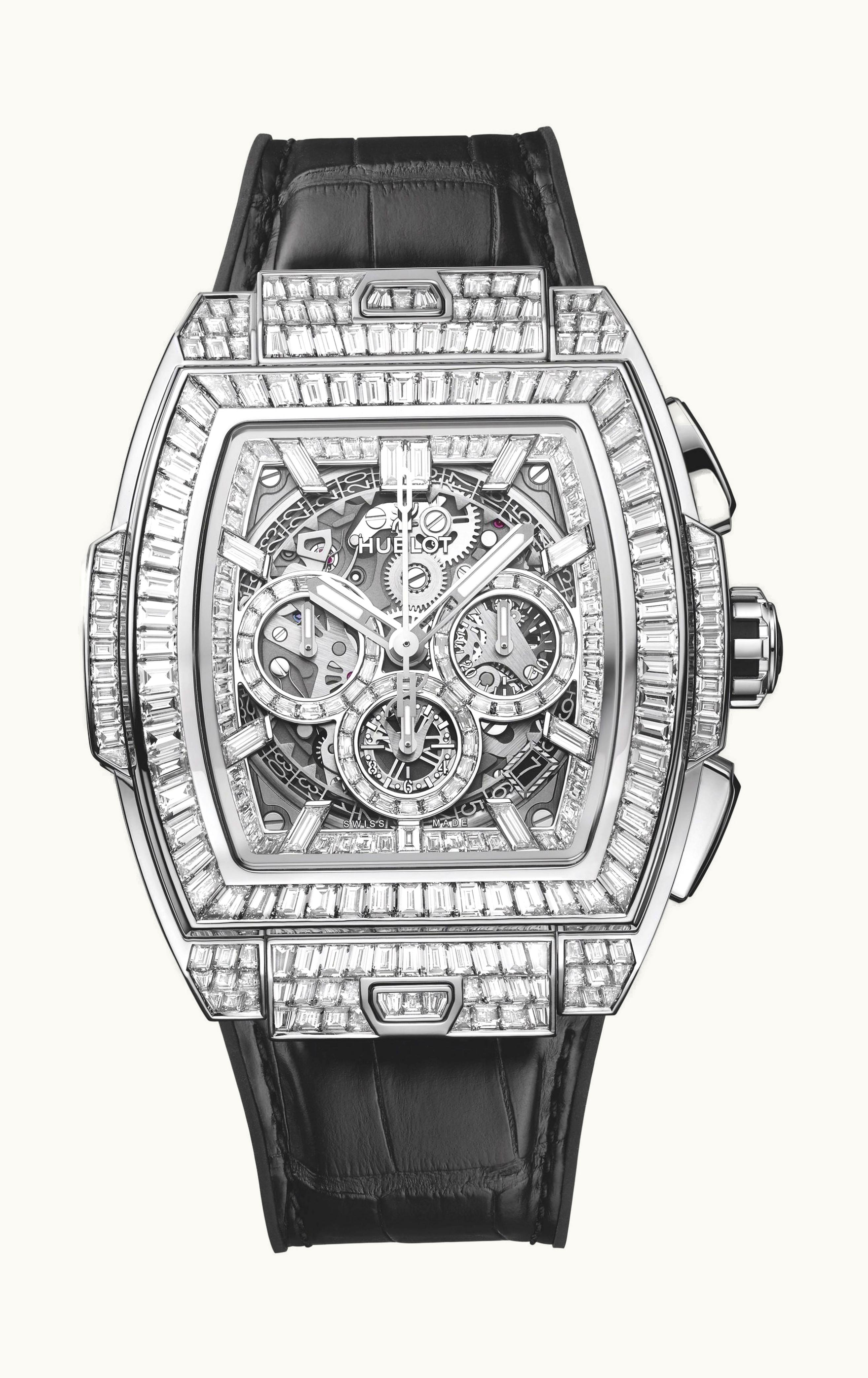 Hublot Spirit of Big Bang High Jewellery 42mm - White Gold - Automatic Winding