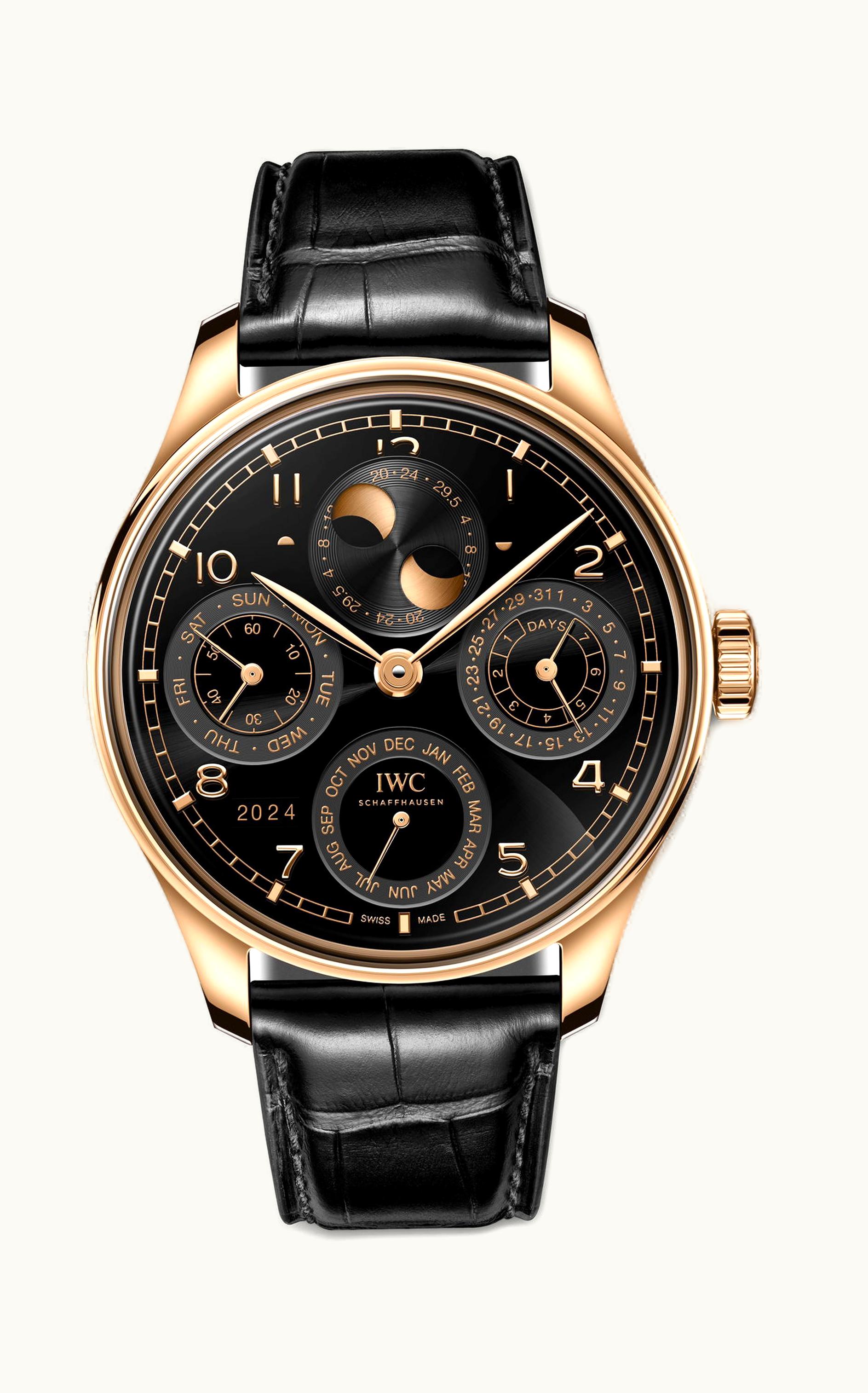 IWC Portugieser Perpetual Calendar 44 Obsidian