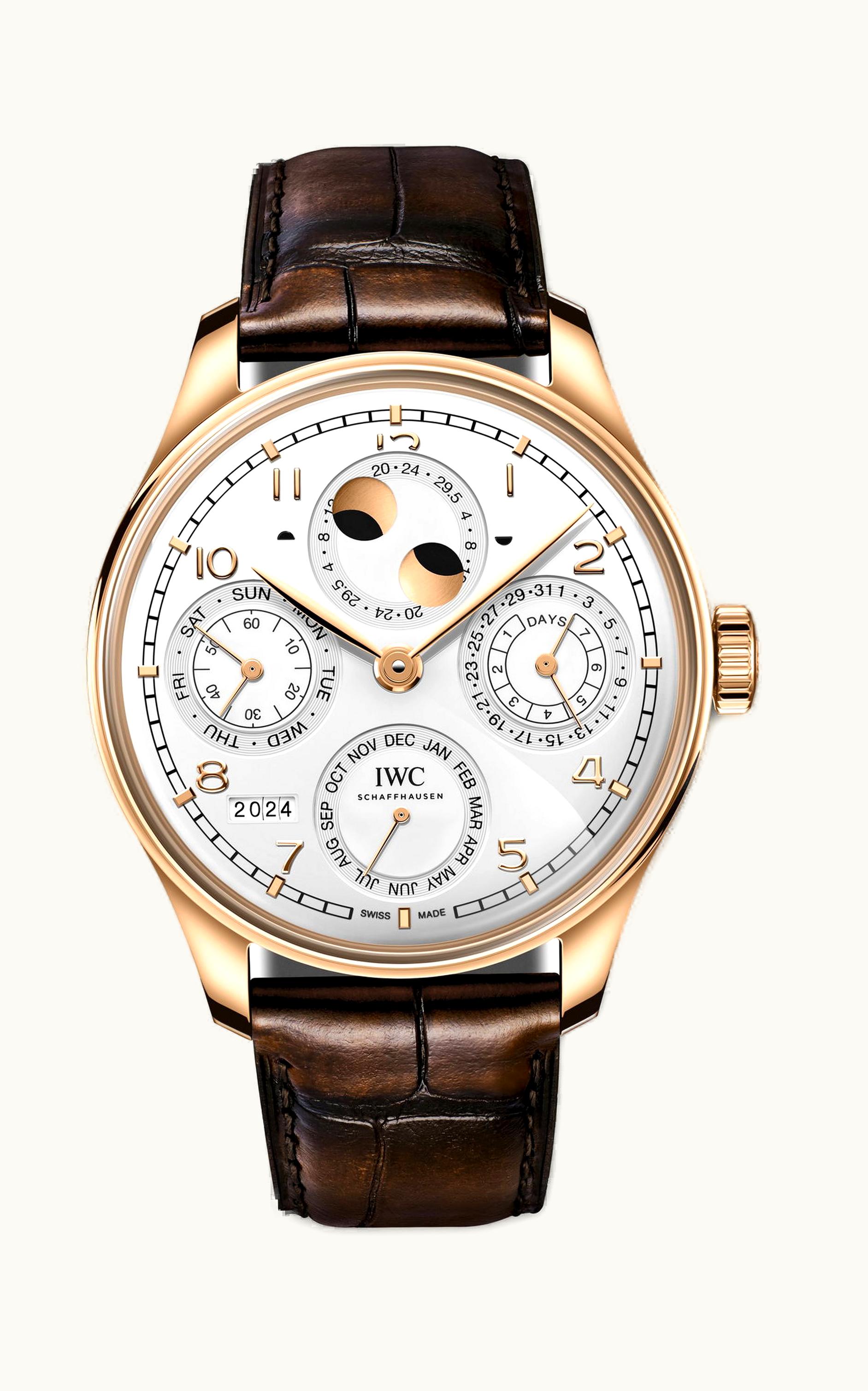IWC Portugieser Perpetual Calendar 44 Silver Moon