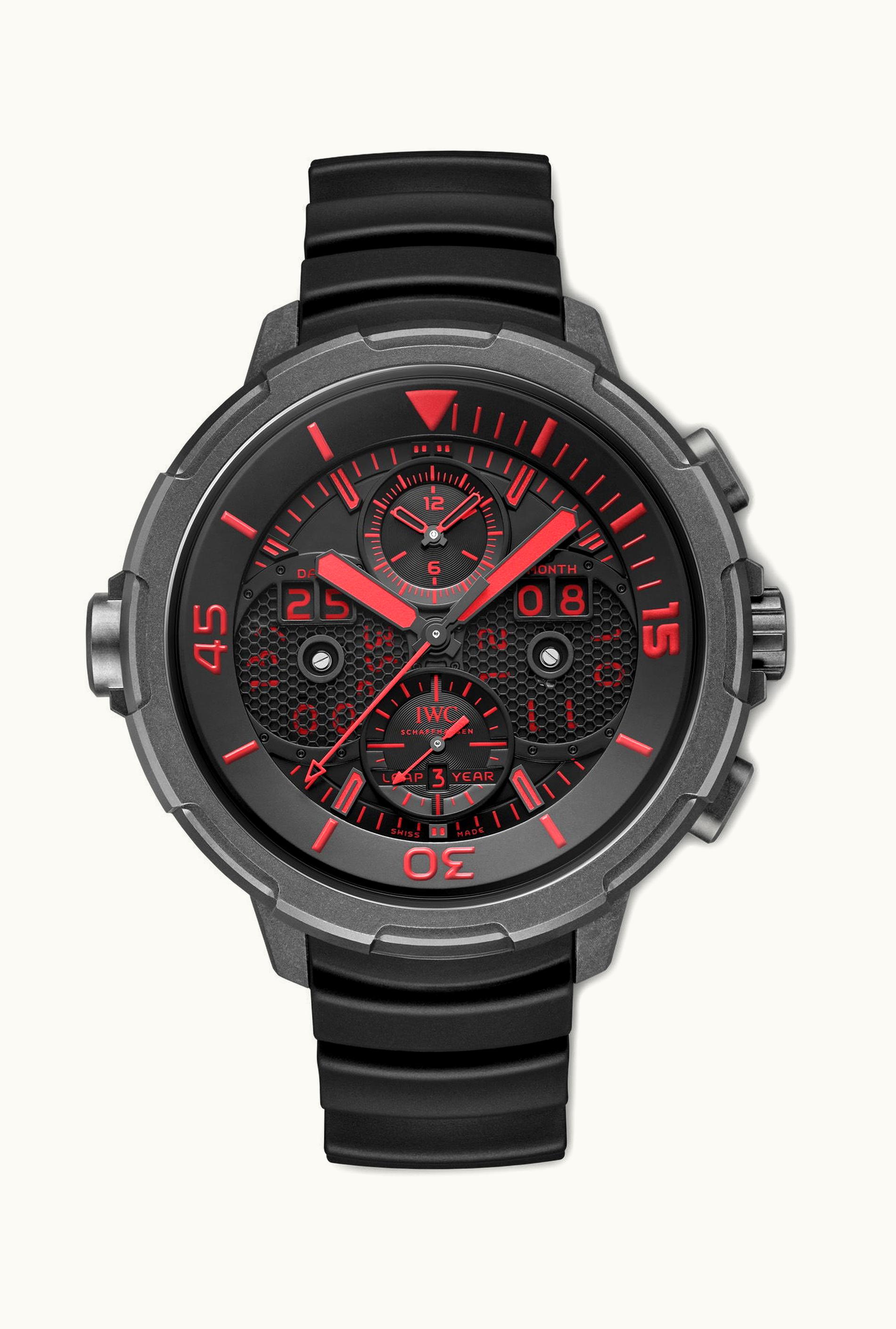 IWC Aquatimer Perpetual Calendar Digital Date-Month