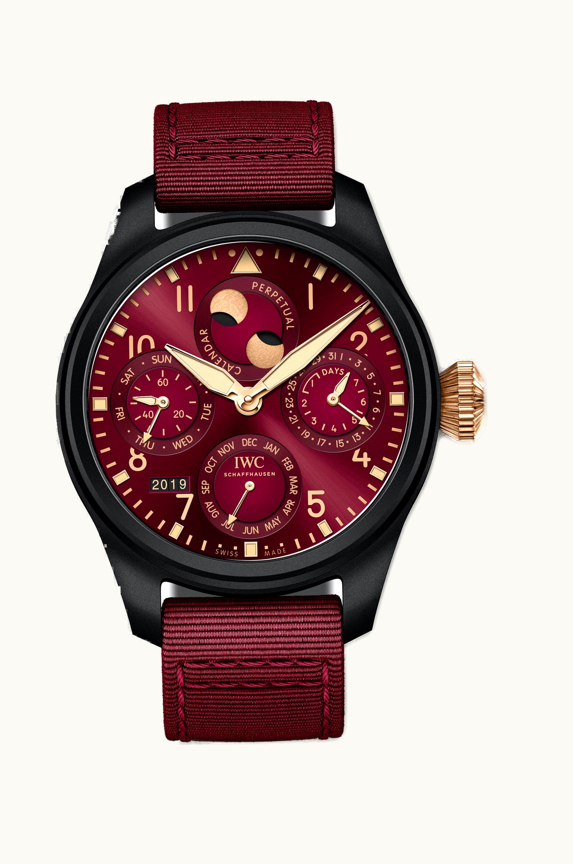 IWC Lewis Hamilton Big Pilot’s Watch Pereptual Calendar Edition