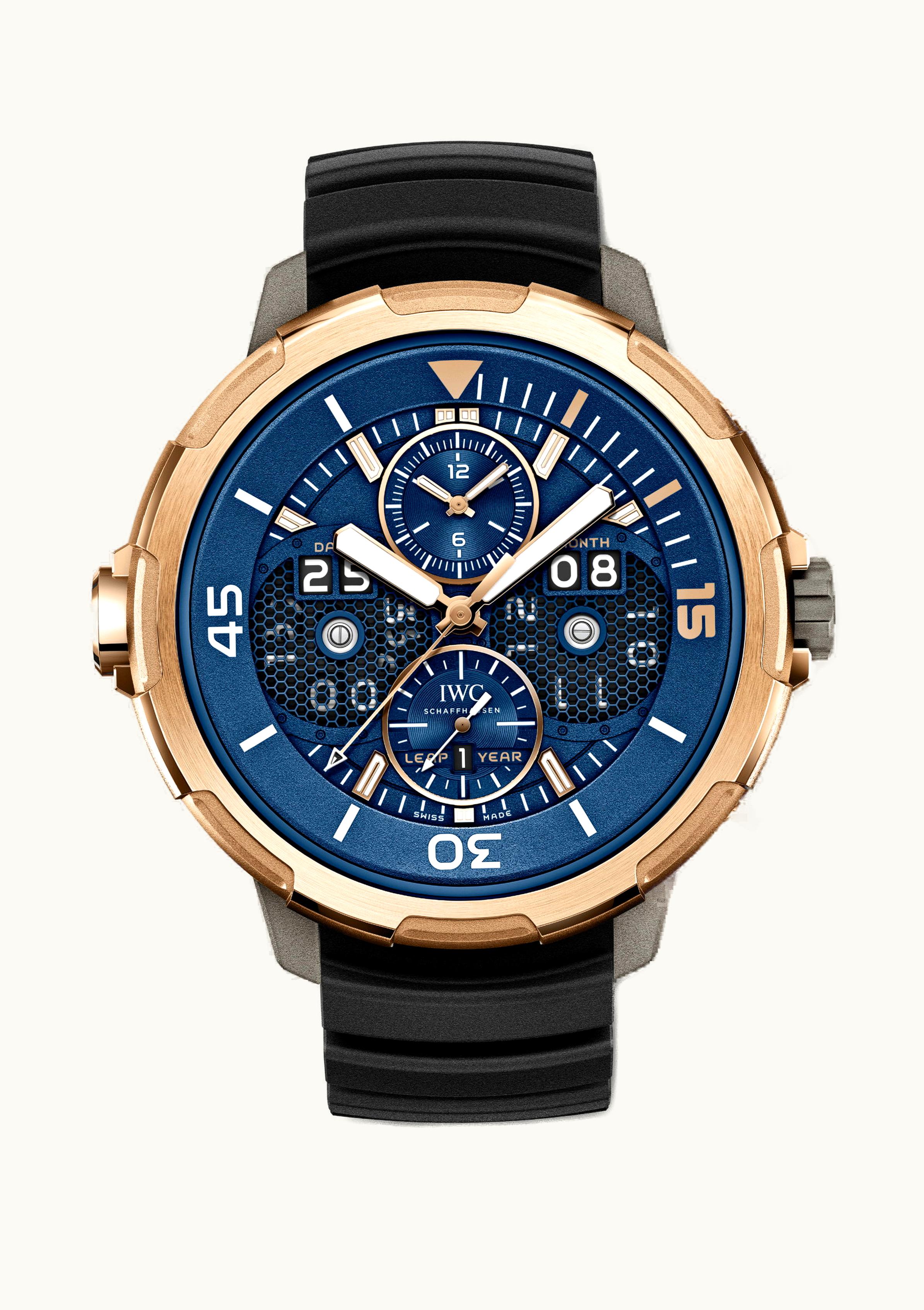 IWC Aquatimer Perpetual Calendar Digital Date-Month