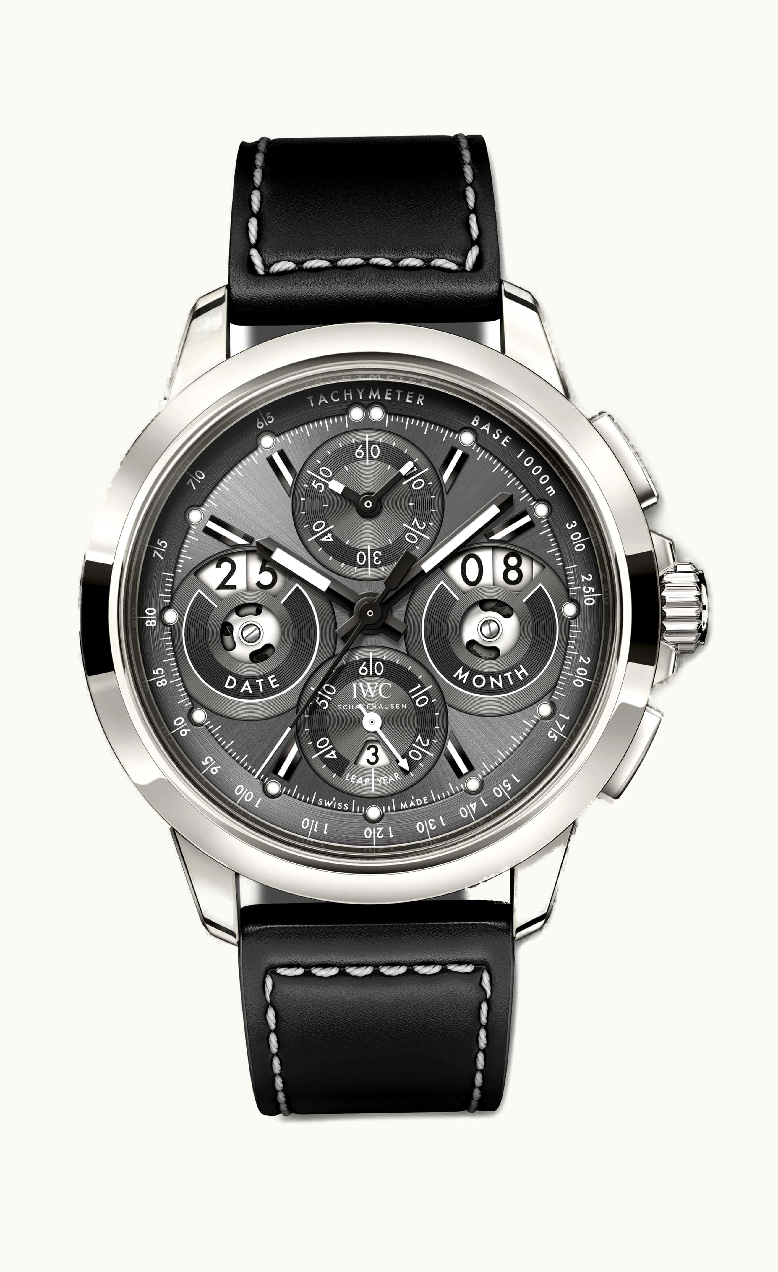 IWC Ingenieur Perpetual Calendar Digital Date-Month