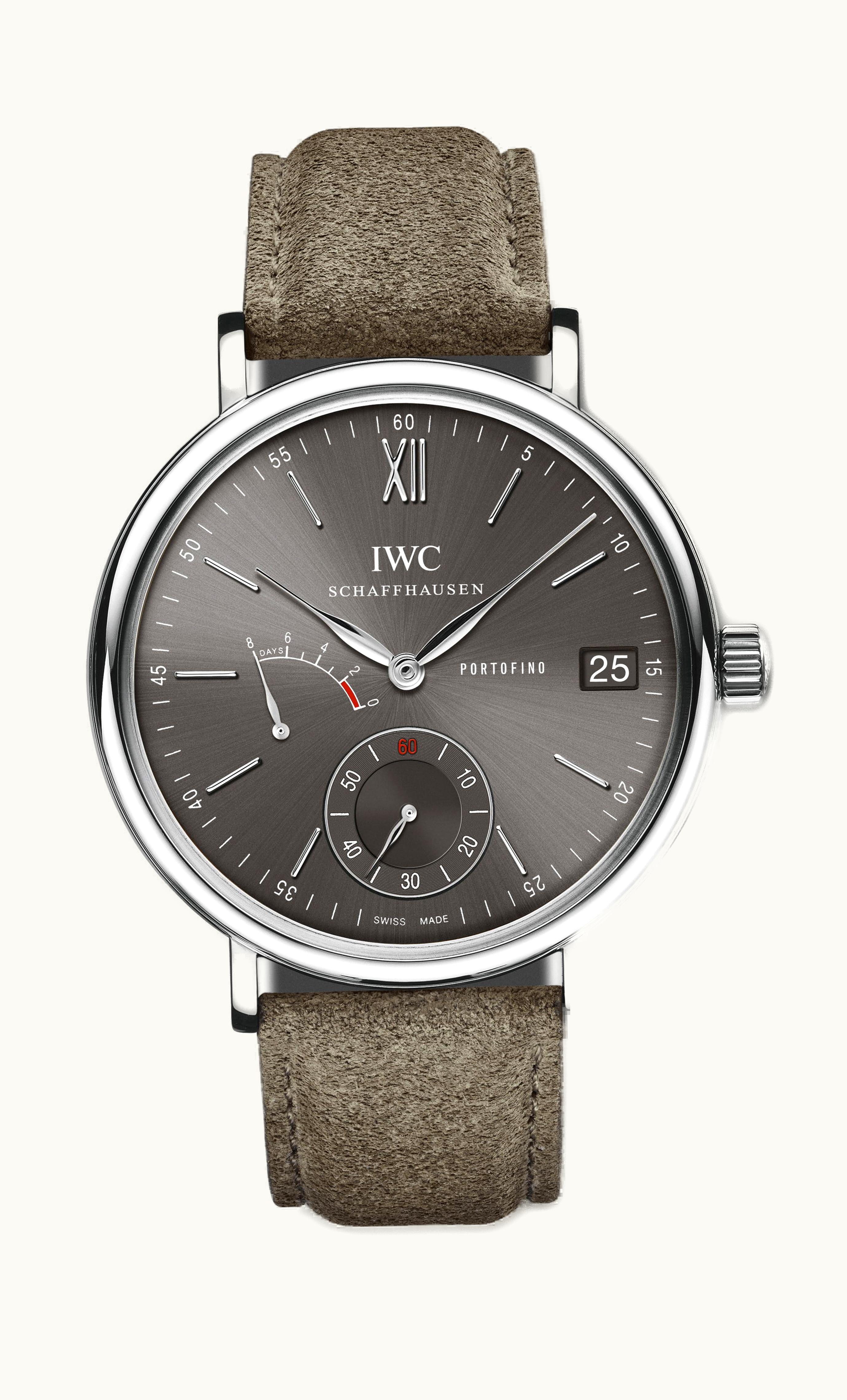 IWC Schaffhausen Portofino Hand-Wound Eight Days 45mm - Stainless Steel - Manual Winding IW510115