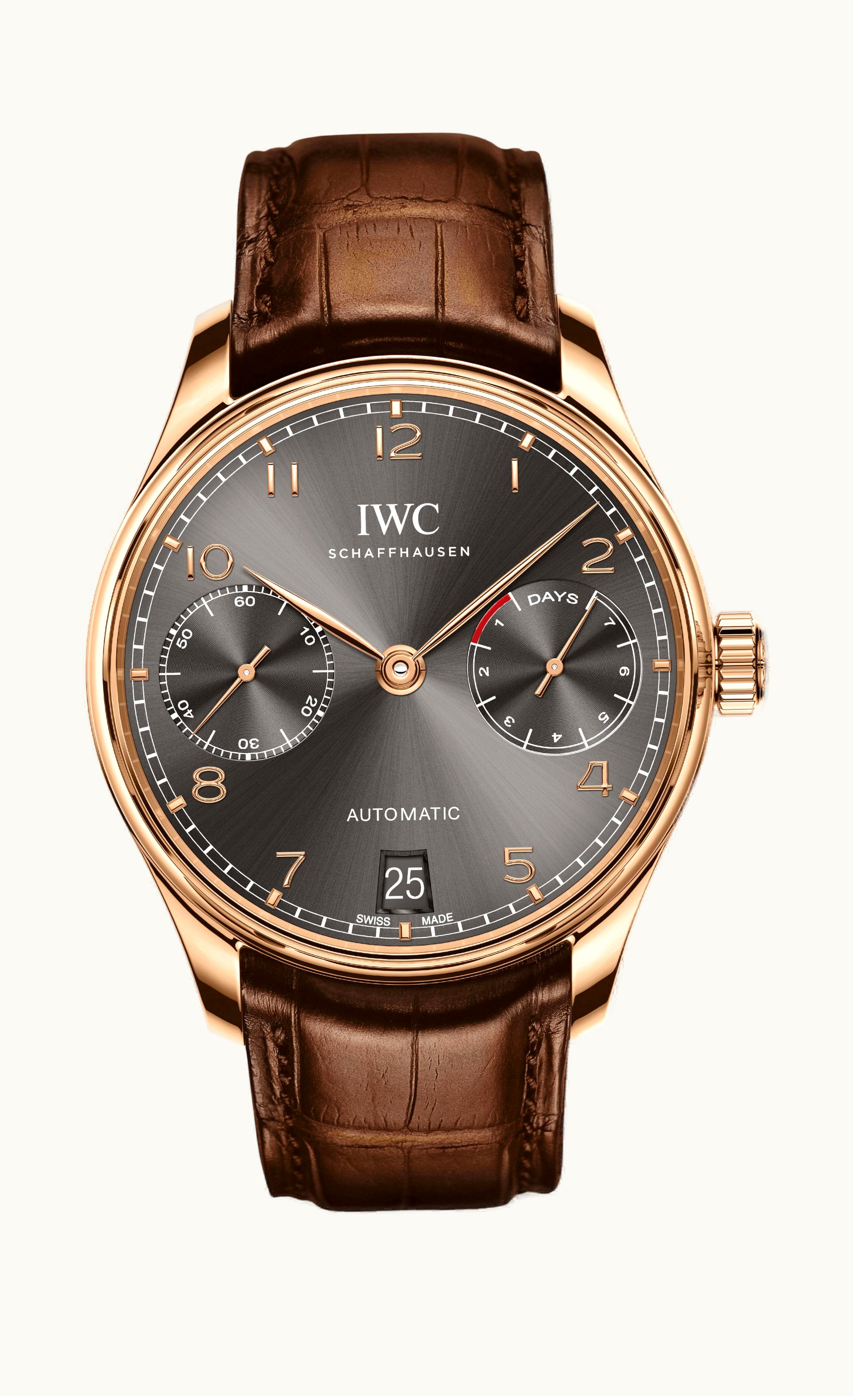 IWC Schaffhausen Portugieser Automatic 42.3mm - Red Gold - Automatic Winding IW500702