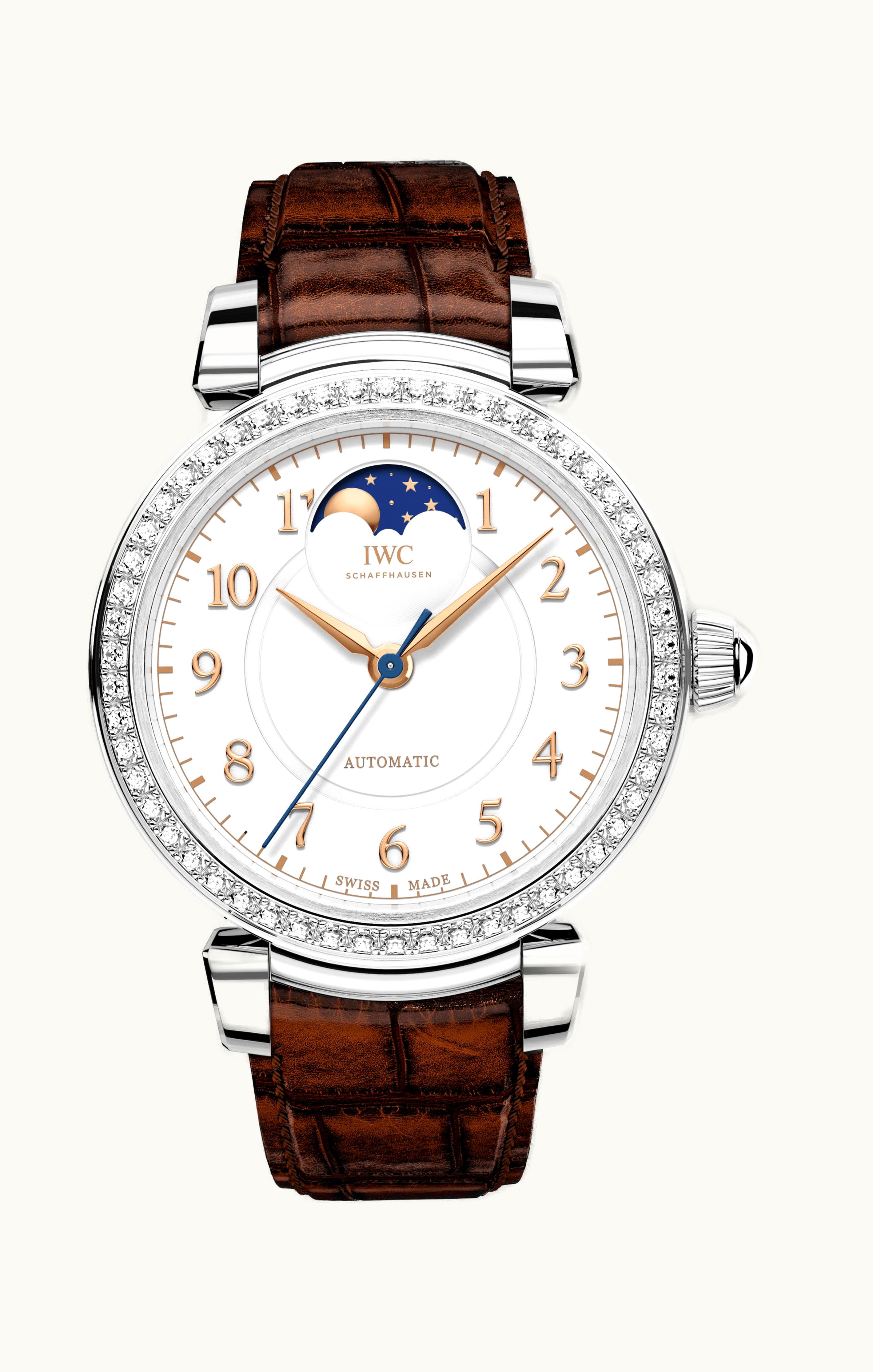 IWC Schaffhausen Da Vinci Automatic Moon Phase 36 36mm - Stainless Steel - Automatic Winding IW459307