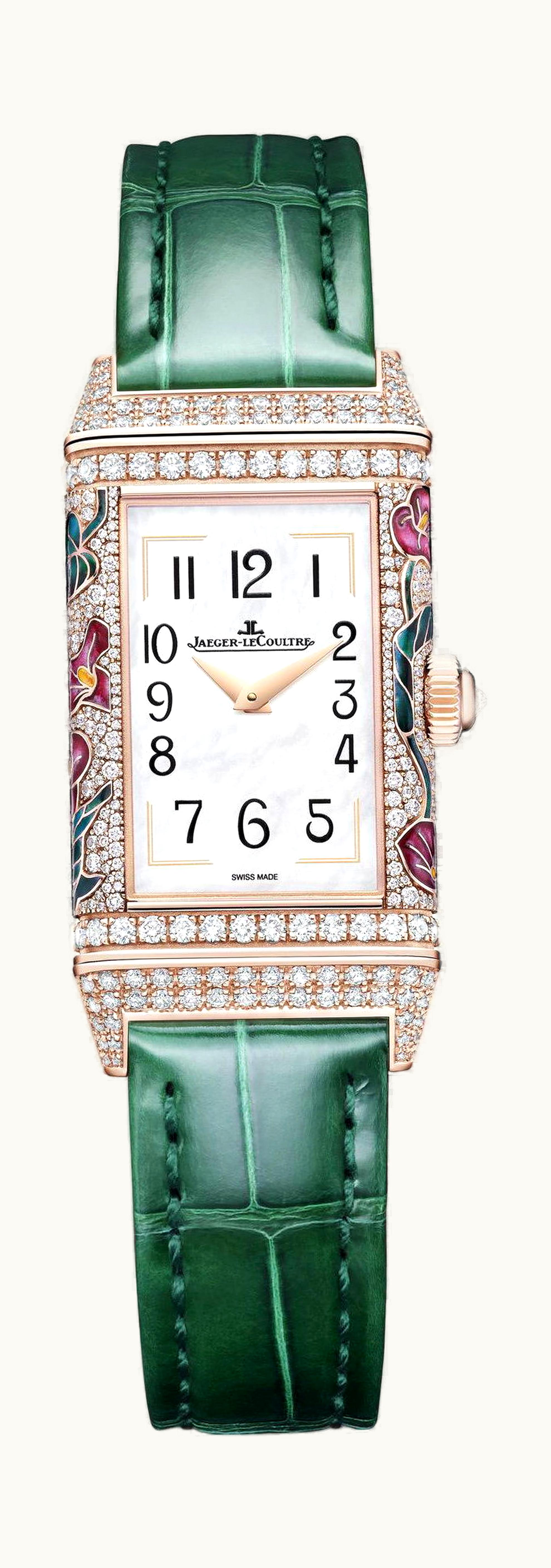 Jaeger-LeCoultre Reverso One Precious Flowers Purple Arums