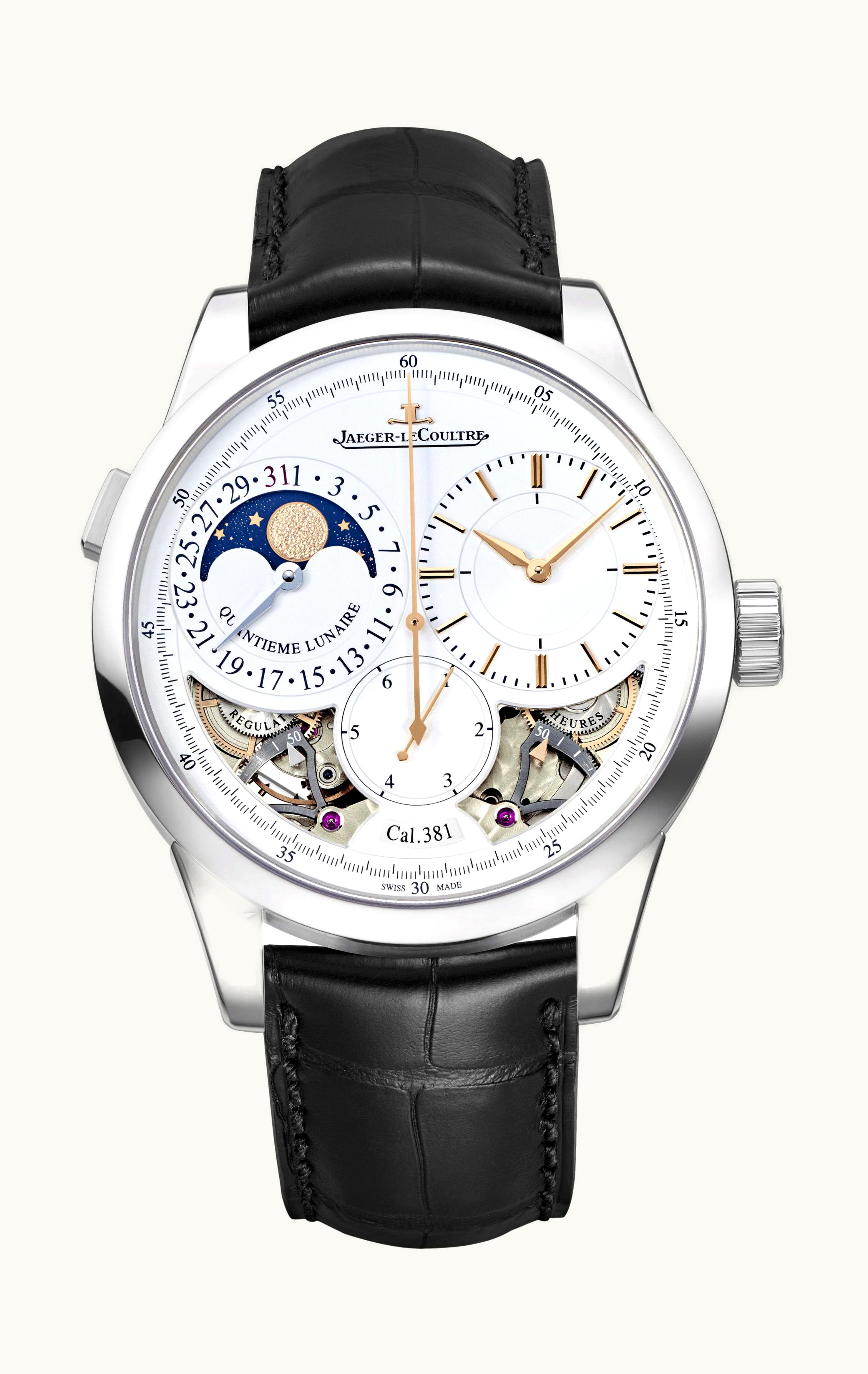 Jaeger-LeCoultre Duometre Quantieme Lunaire 40.5mm - White Gold - Manual Winding