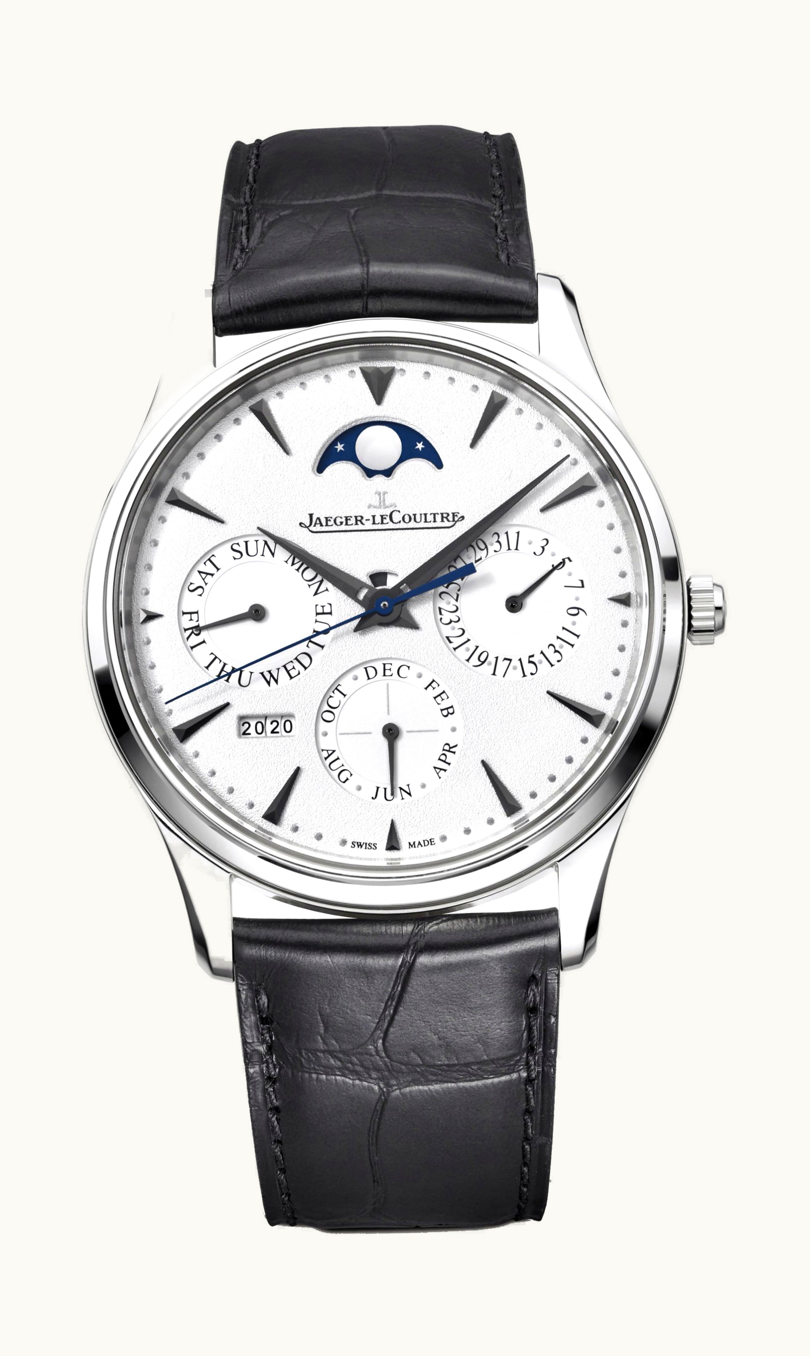 Jaeger-LeCoultre Master Ultra Thin Perpetual 39mm - White Gold - Automatic Winding Q1303520