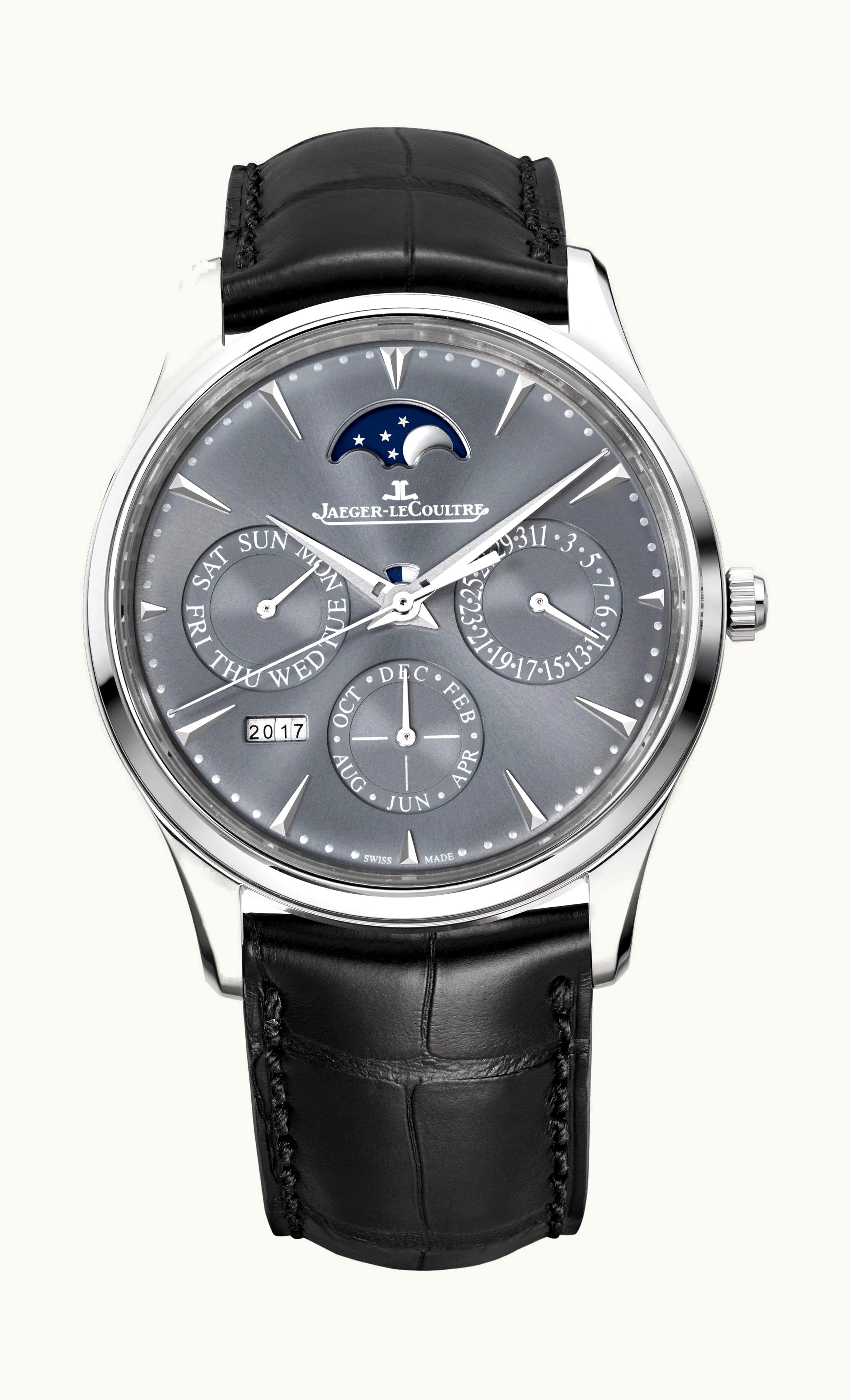 Jaeger-LeCoultre Master Ultra Thin Perpetual Calendar 39mm - White Gold - Automatic Winding