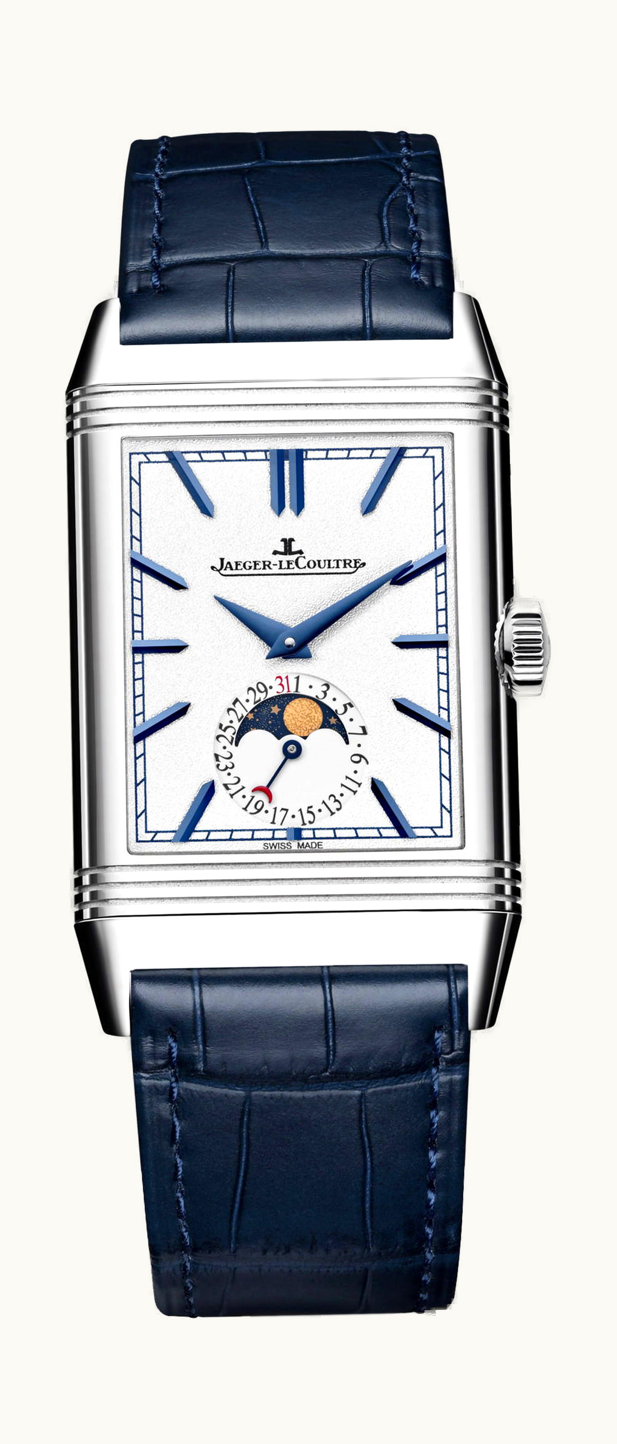Jaeger-LeCoultre Reverso Tribute Duoface Moon 49.7 x 29.9mm - Stainless Steel - Manual Winding