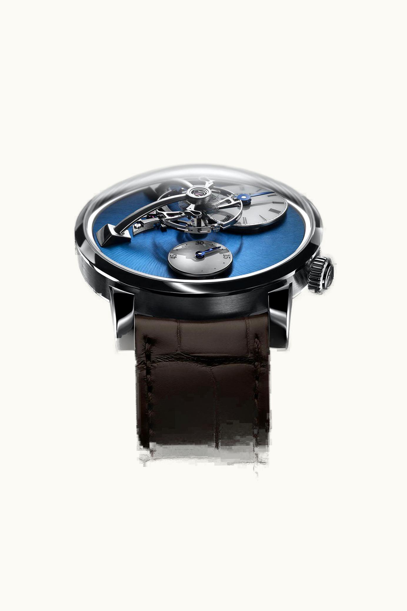MB&F LM101 Steel Blue
