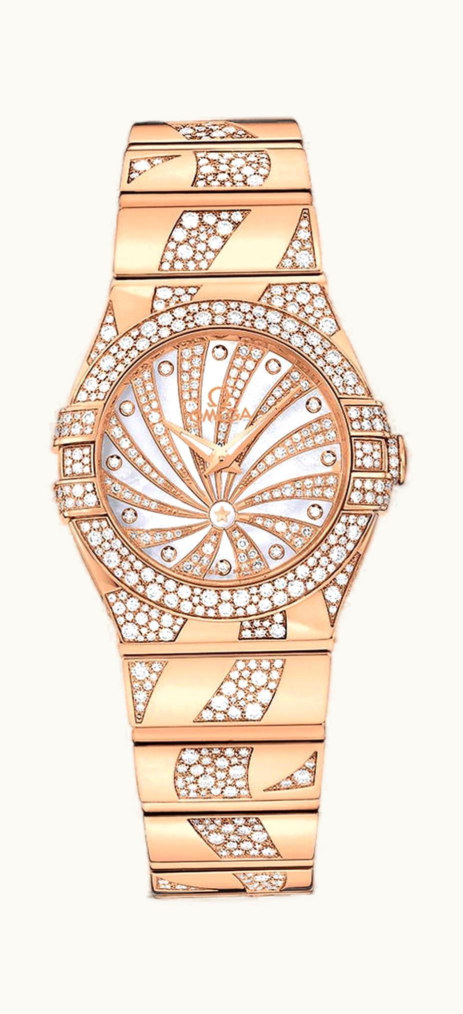 Omega Constellation 27mm - Red Gold - Quartz 123.55.27.60.55.011