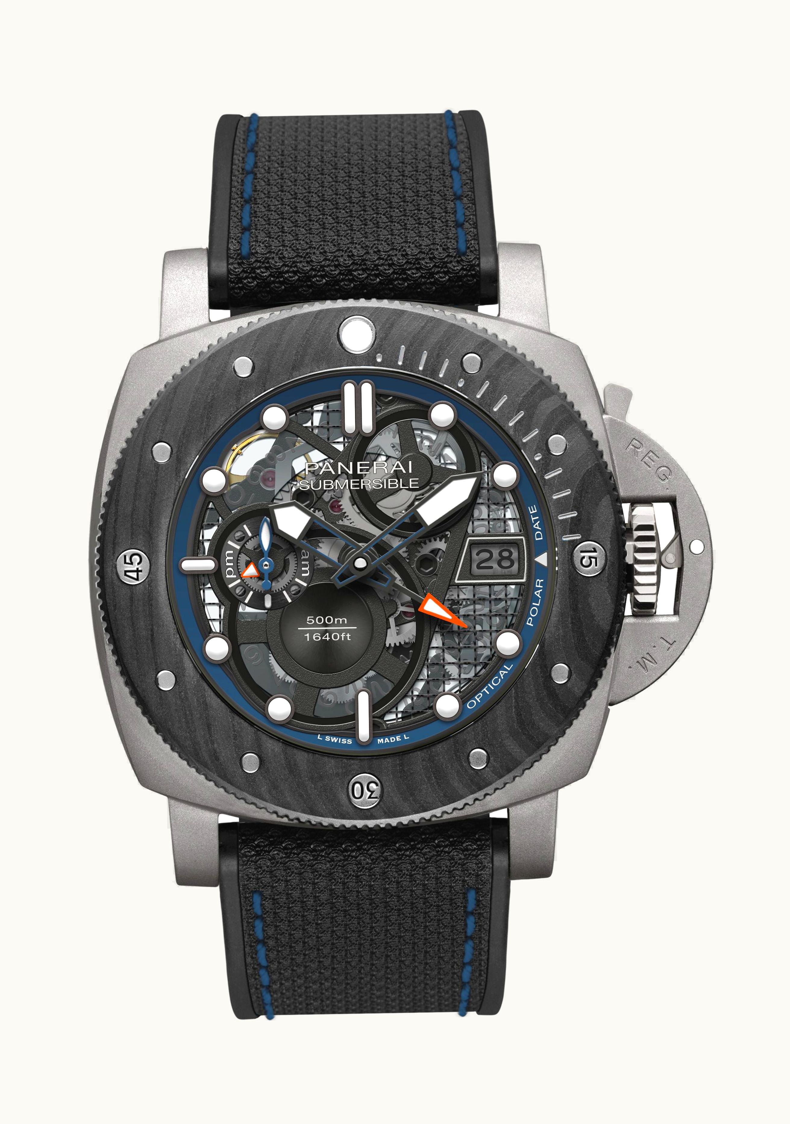 Panerai Submersible GMT Titanio Mike Horn Experience Edition