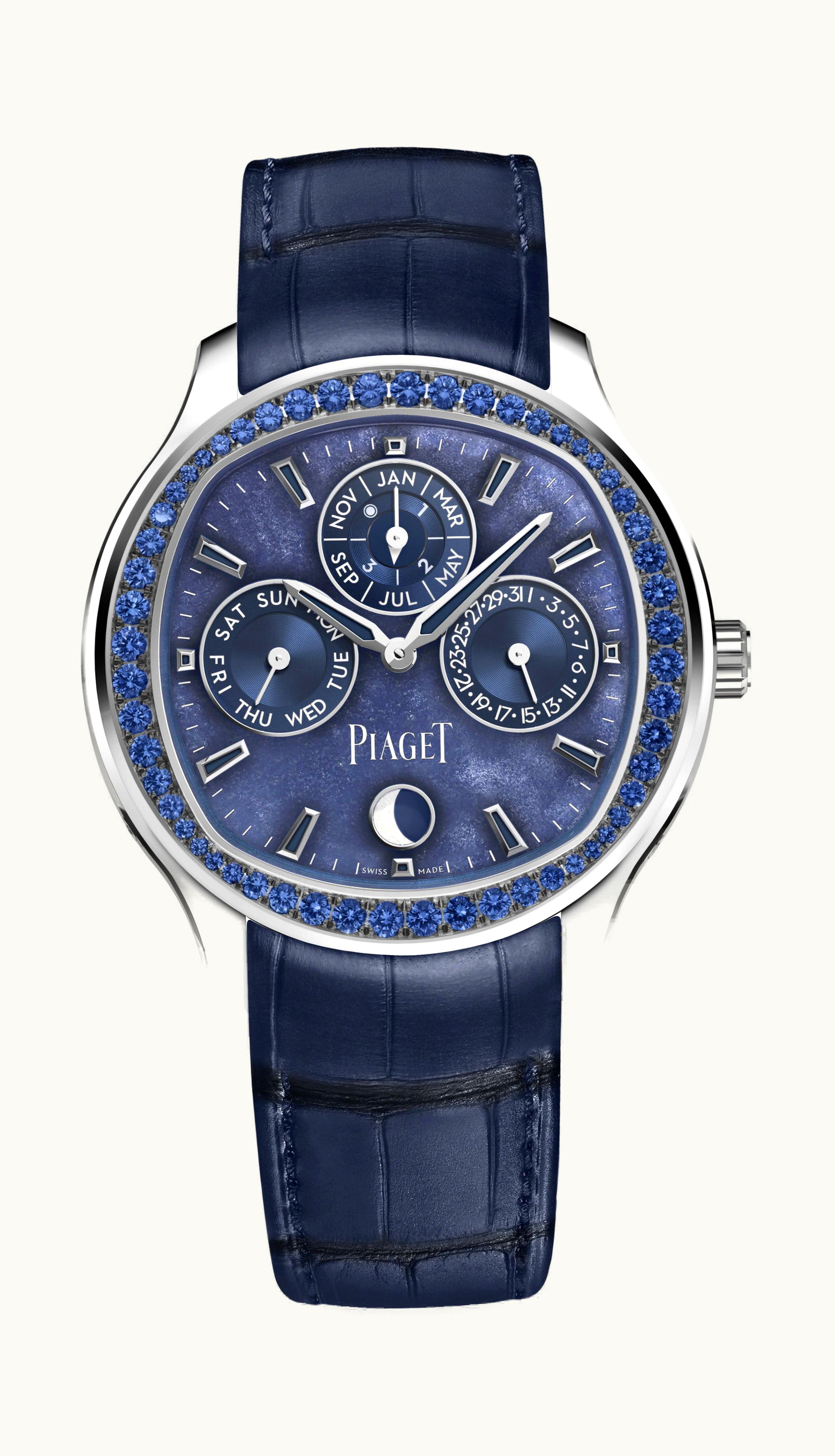 Piaget Polo Perpetual Calendar Obsidian