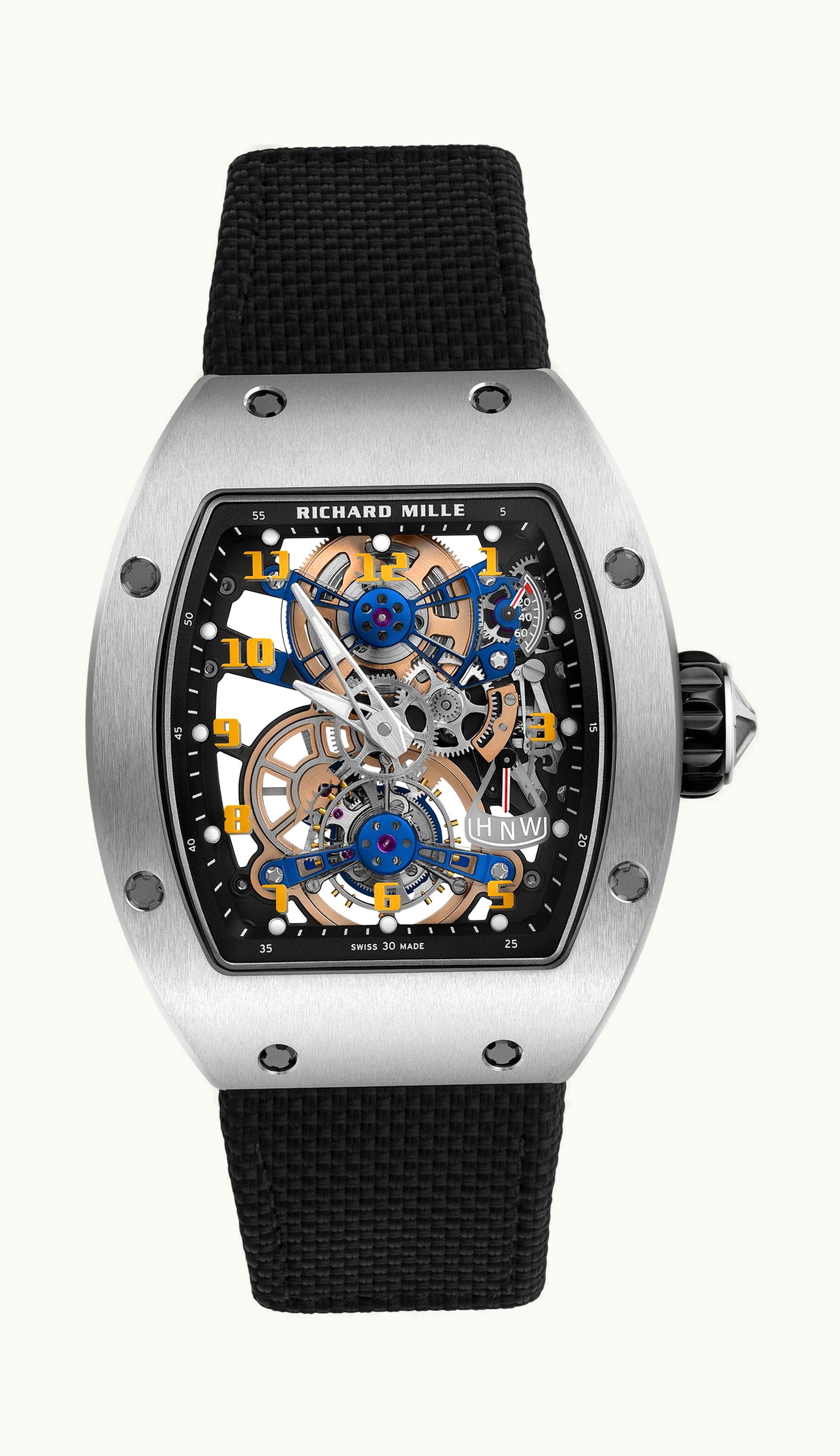 Richard Mille RM 17-02 Tourbillon 40.10 x 48.15mm - Titanium - Manual Winding