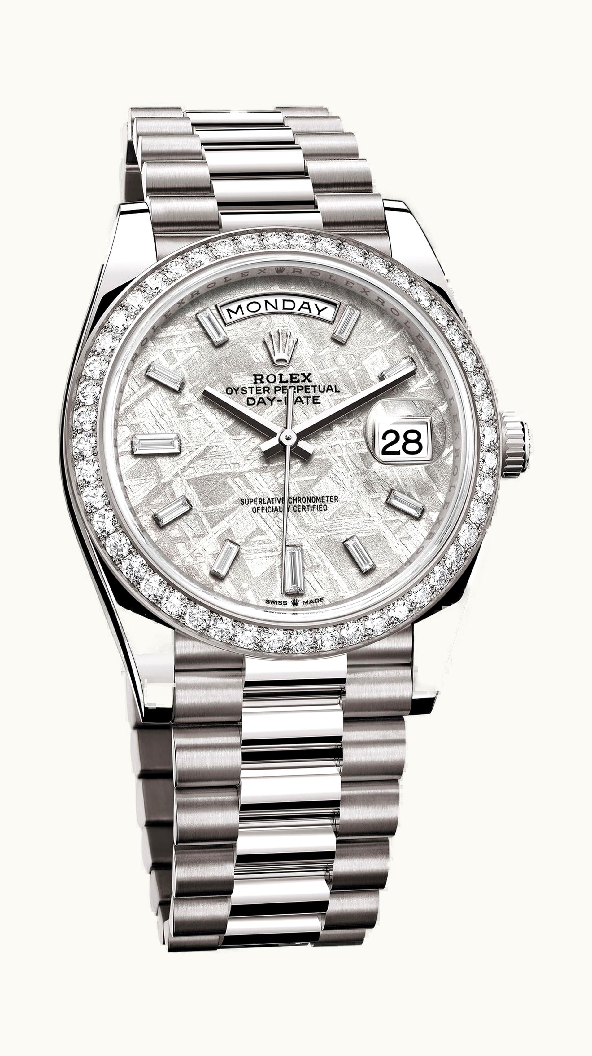 Rolex Day-Date 40 40mm - White Gold - Automatic Winding 228349RBR-0040