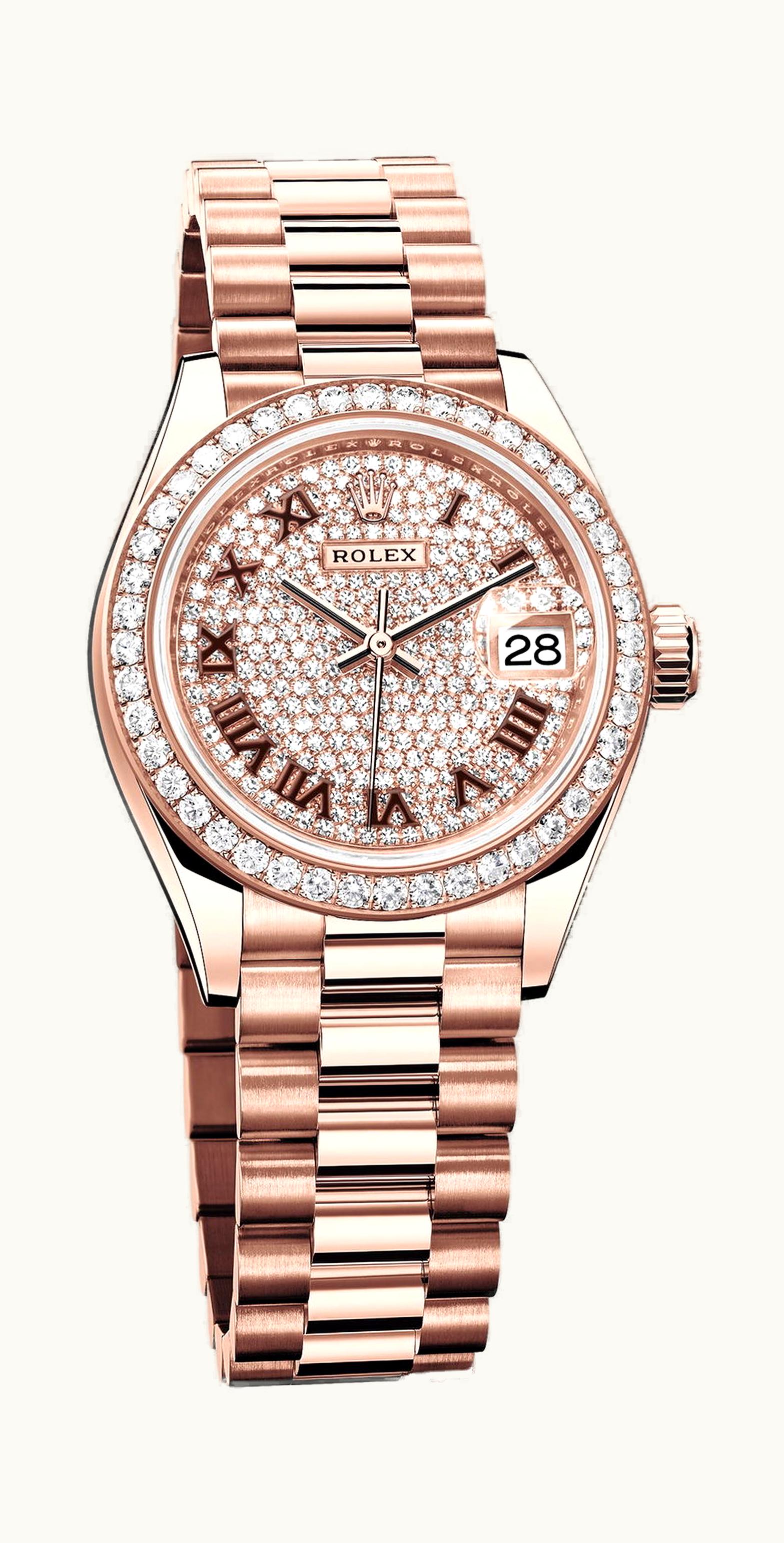 Rolex Lady-Datejust 28mm - Everose Gold - Automatic Winding