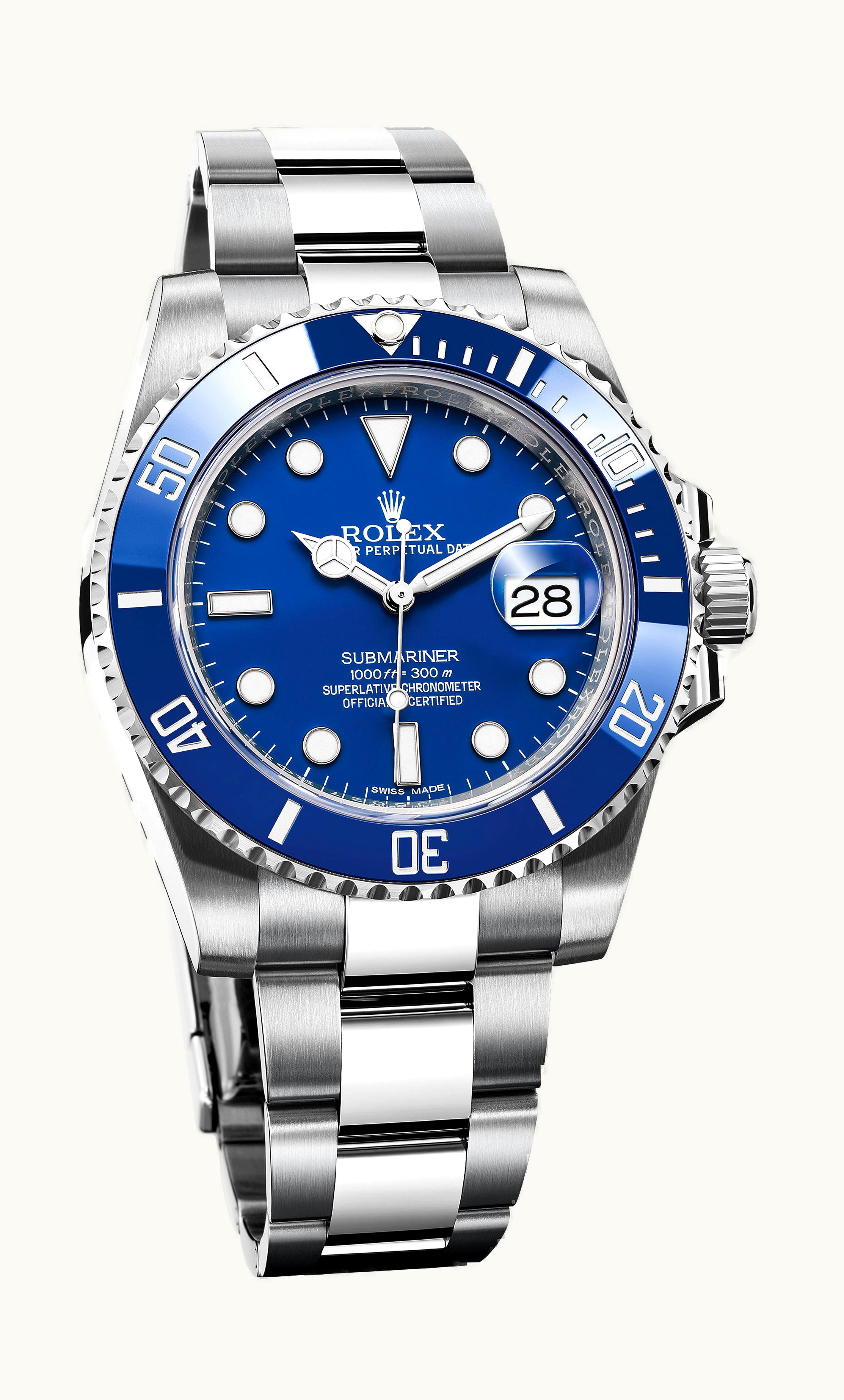 Rolex Oyster Perpetual Submariner Date 40mm - White Gold - Automatic Winding