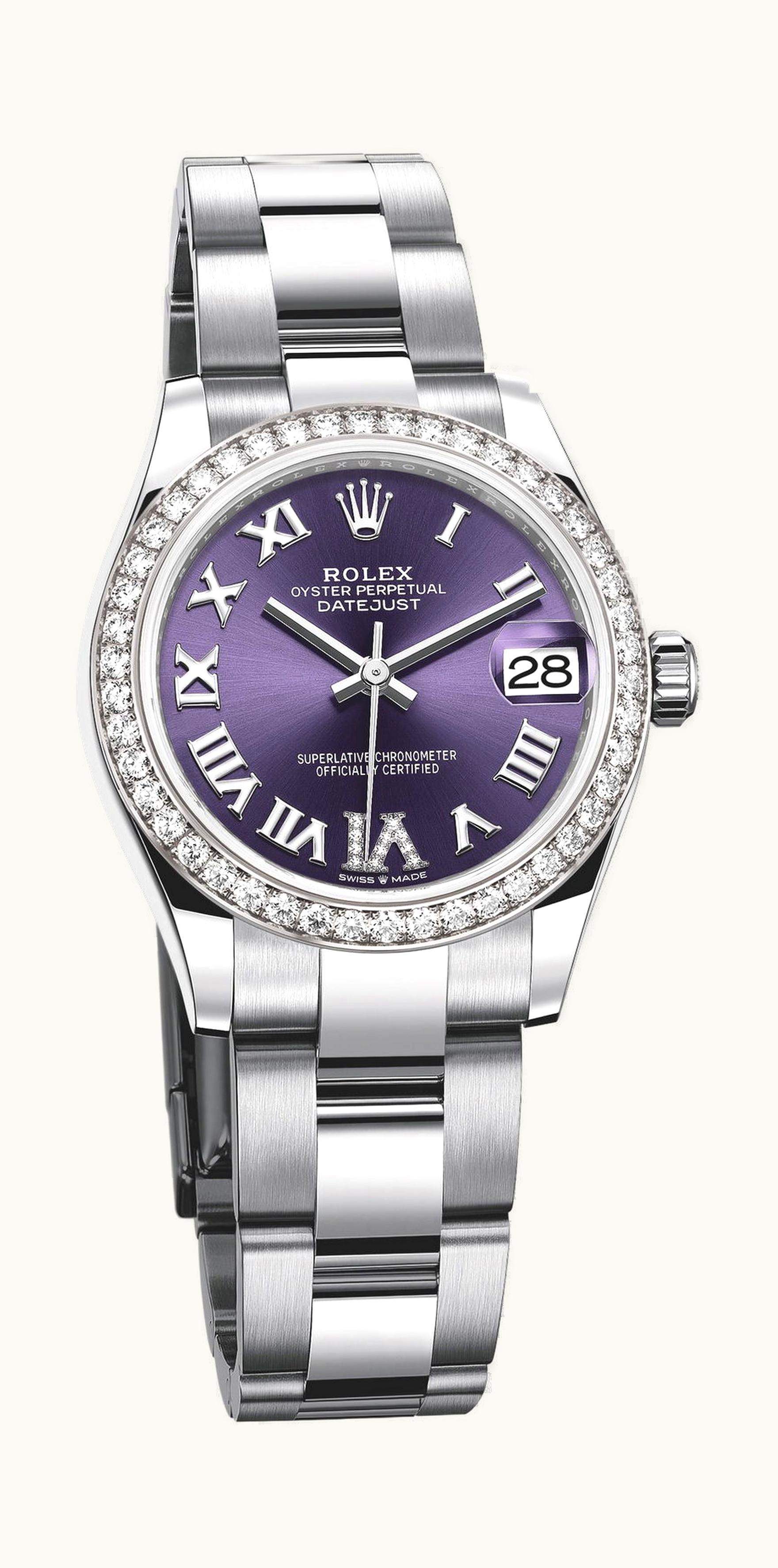 Rolex Datejust 31 31mm - Stainless Steel, White Gold - Automatic Winding