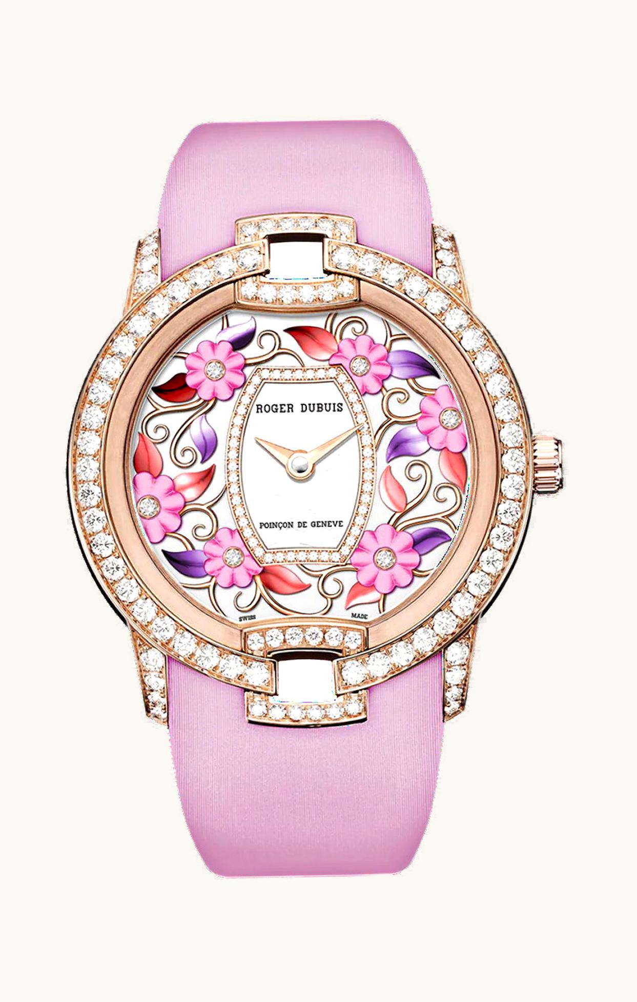 Roger Dubuis Velvet Blossom Velvet Pink – Pink Gold