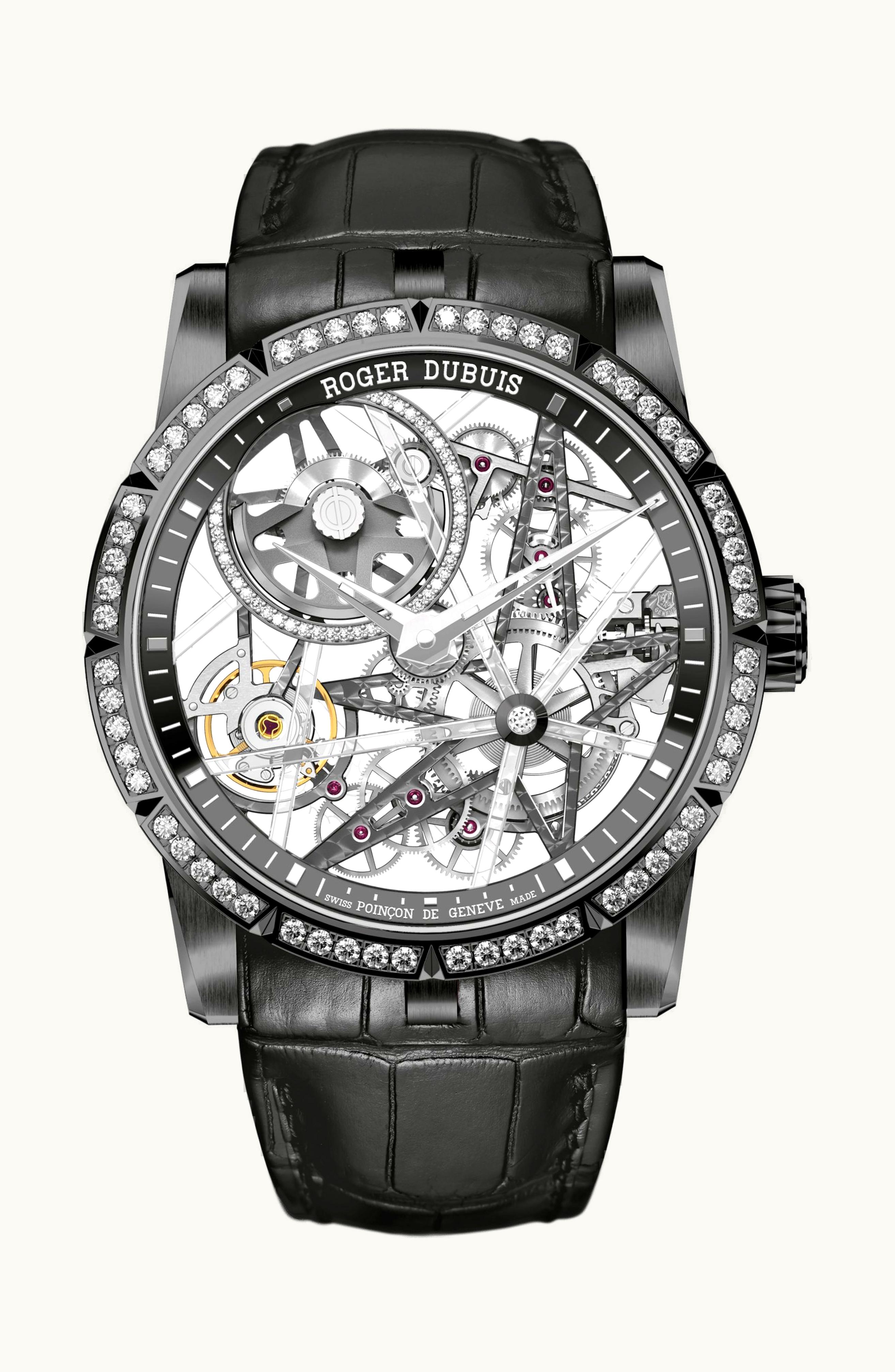 Roger Dubuis Excalibur Blacklight Black DLC Titanium