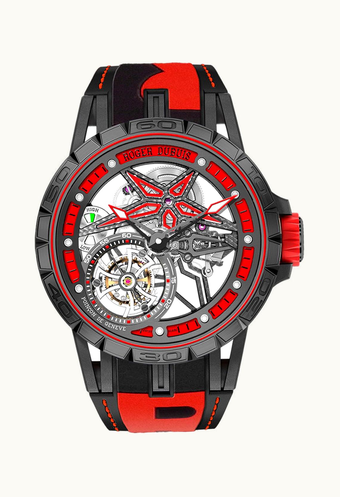 Roger Dubuis Excalibur Spider PitStop – Single Flying Tourbillon