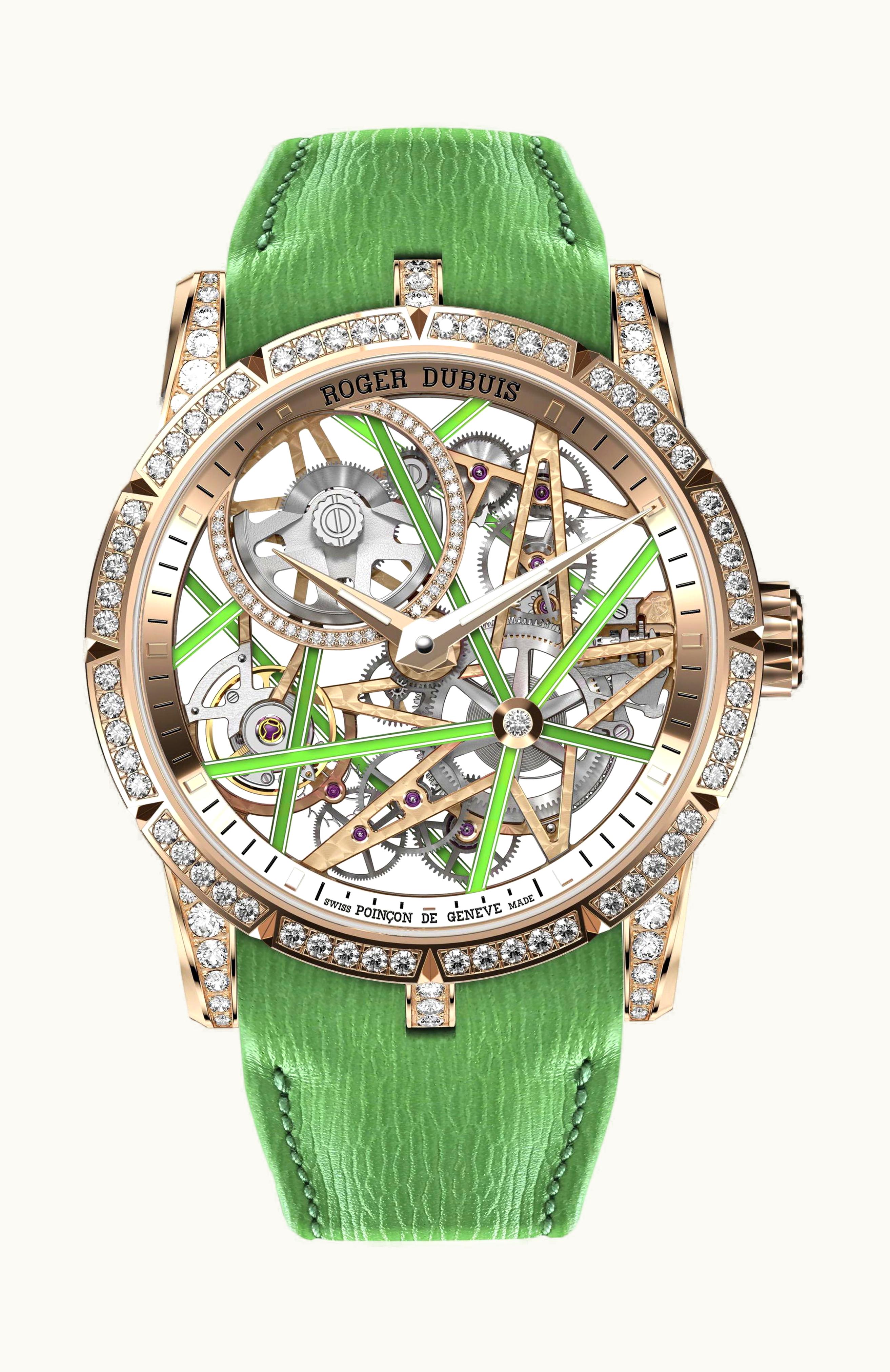 Roger Dubuis Excalibur Blacklight Pink Gold 42mm - Rose Gold - Automatic Winding RDDBEX0831