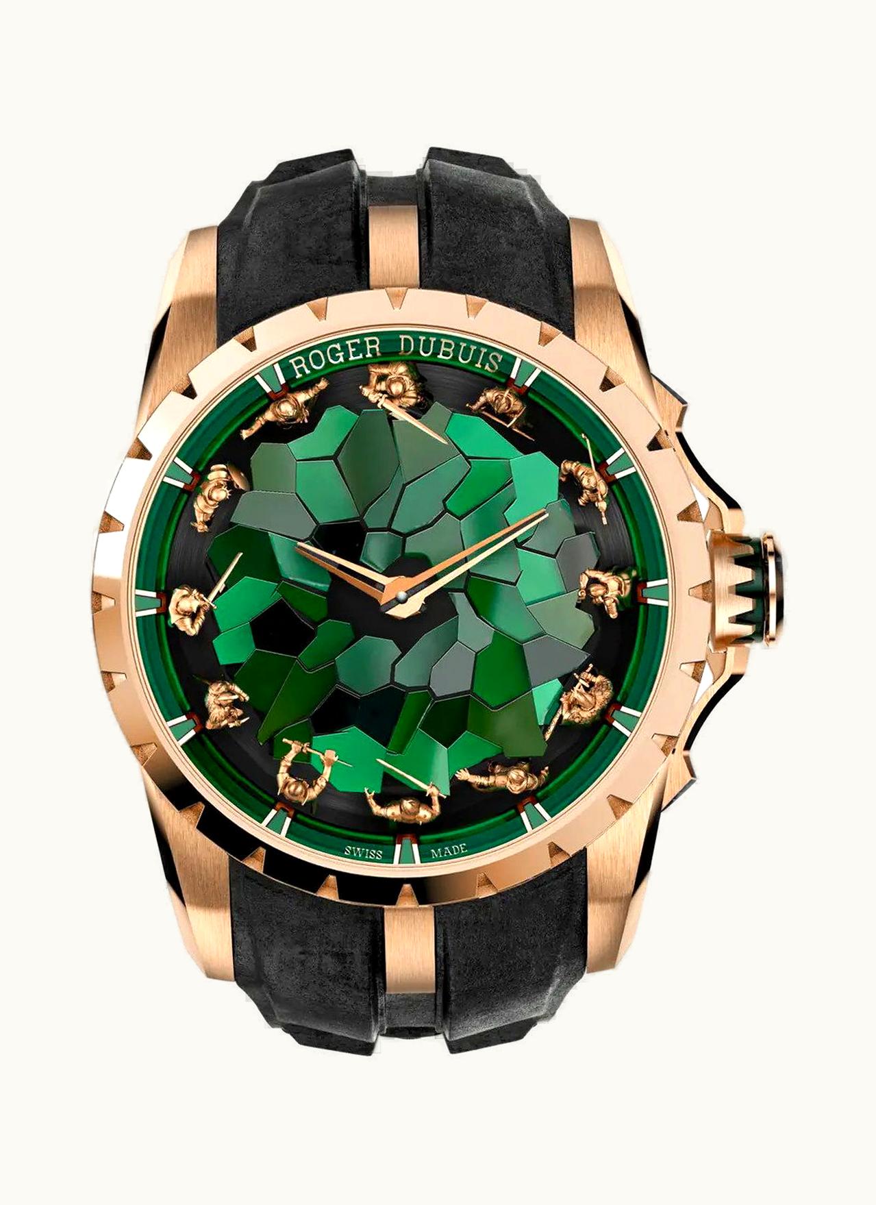 Roger Dubuis Knights of the Round Table Pink Gold 45mm - Rose Gold - Automatic Winding