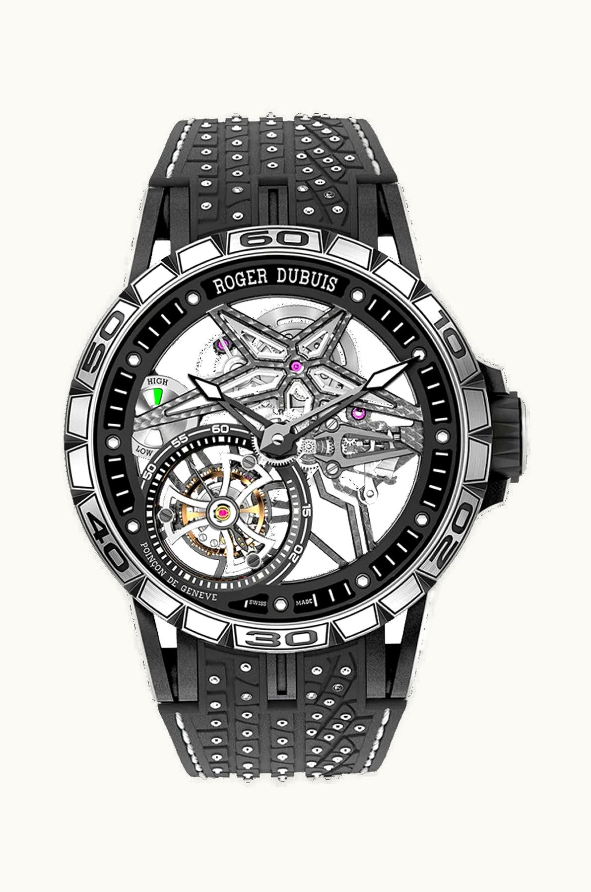 Roger Dubuis Excalibur Spider Sottozero 45mm - Titanium - Manual Winding