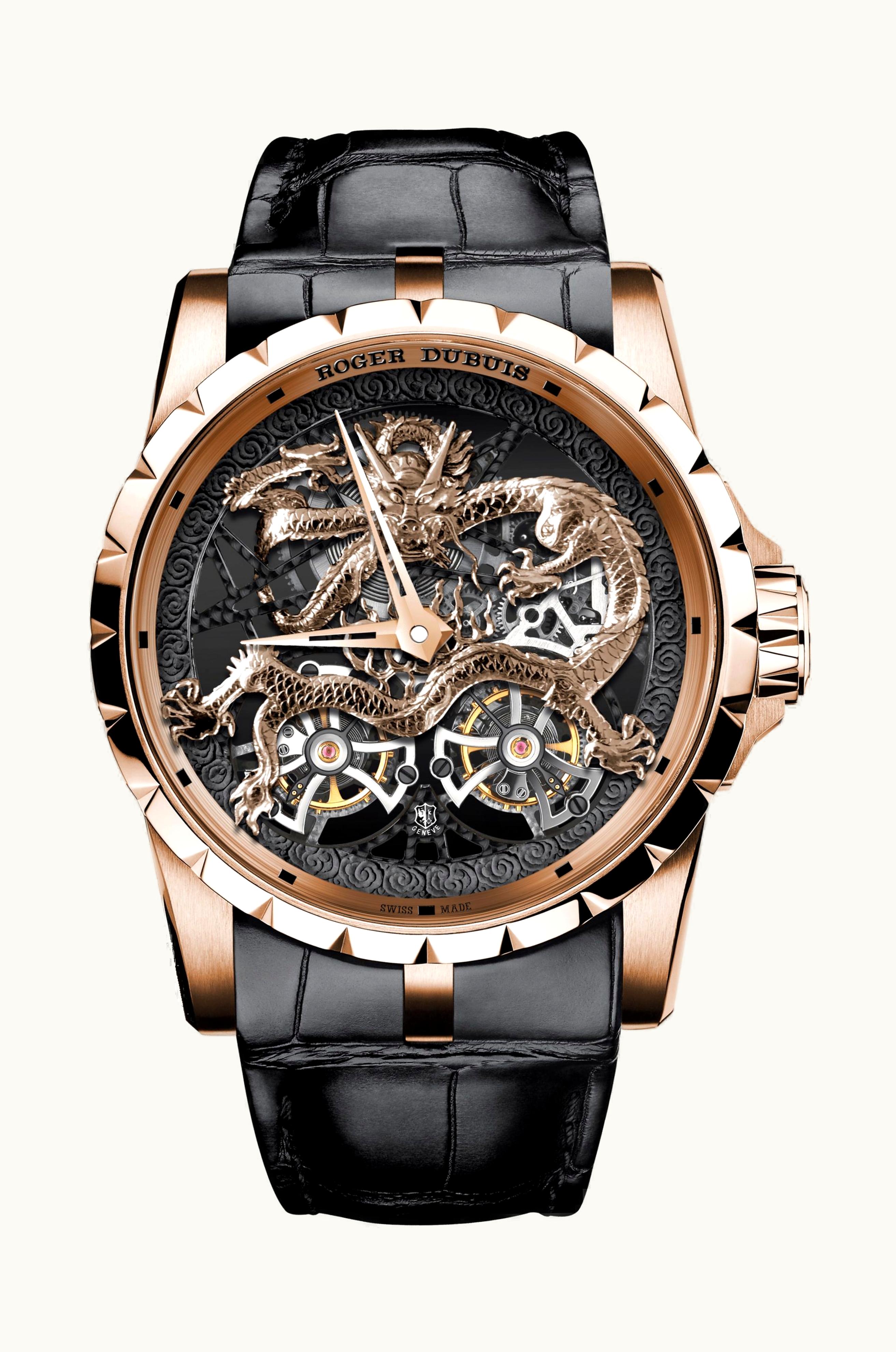 Roger Dubuis Excalibur Long Pink Gold