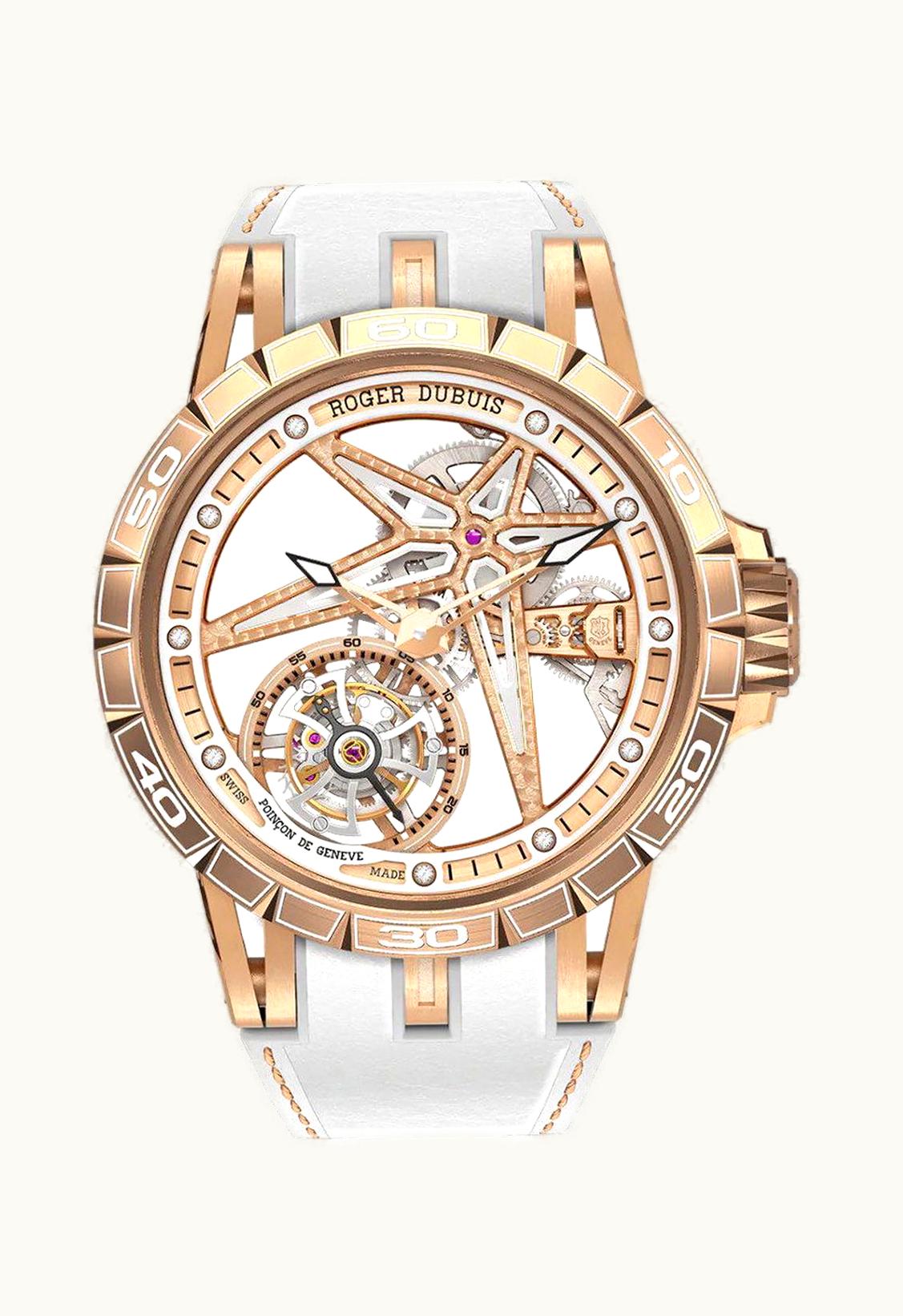 Roger Dubuis Excalibur Spider Eon Gold 39mm - Rose Gold - Manual Winding