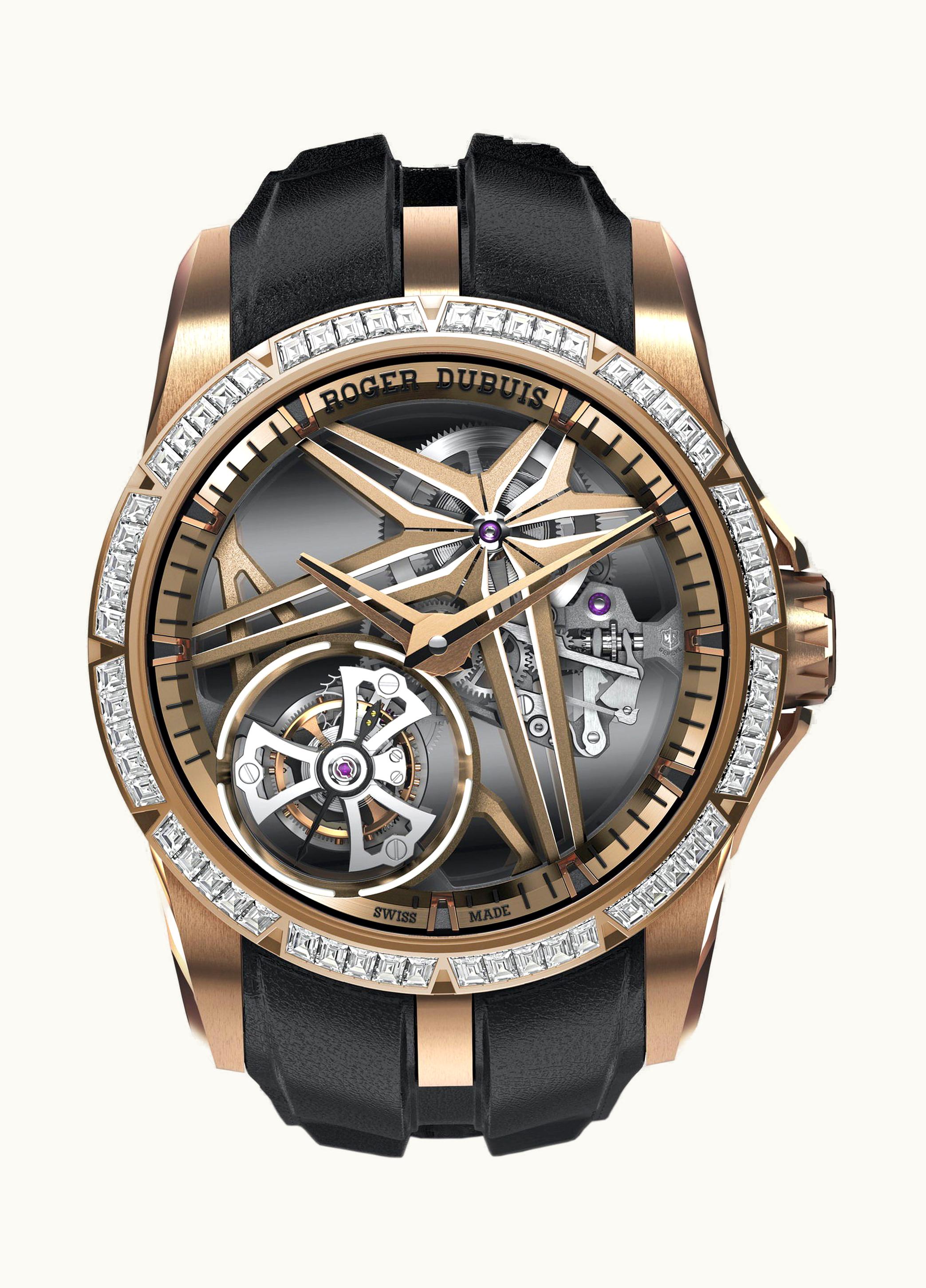 Roger Dubuis Excalibur Glow Me Up 42mm - Rose Gold - Manual Winding
