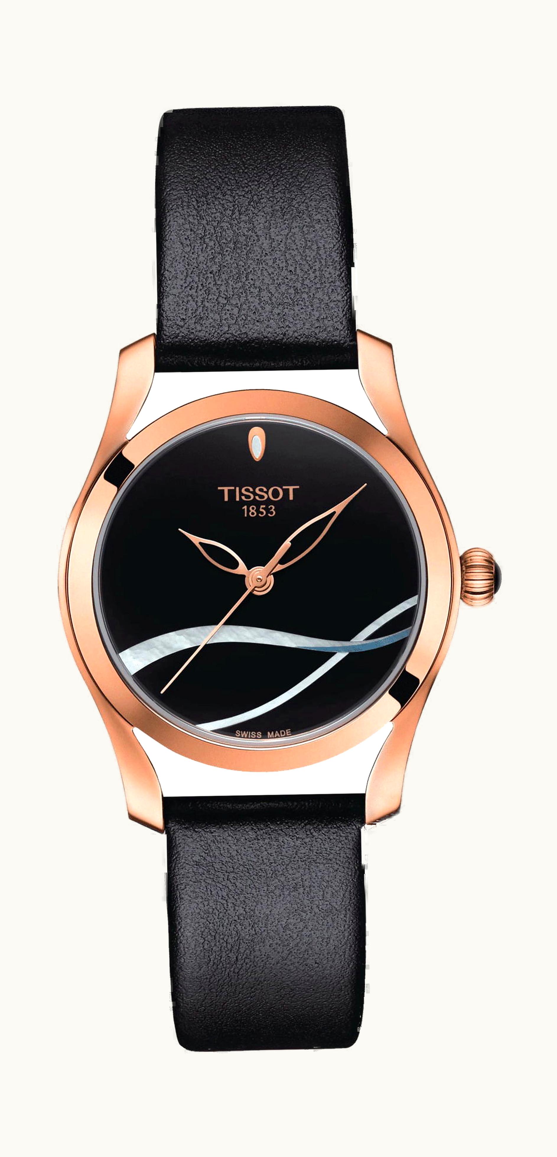 Tissot T-Wave 30.0mm - Rose Gold Plated Steel - Quartz