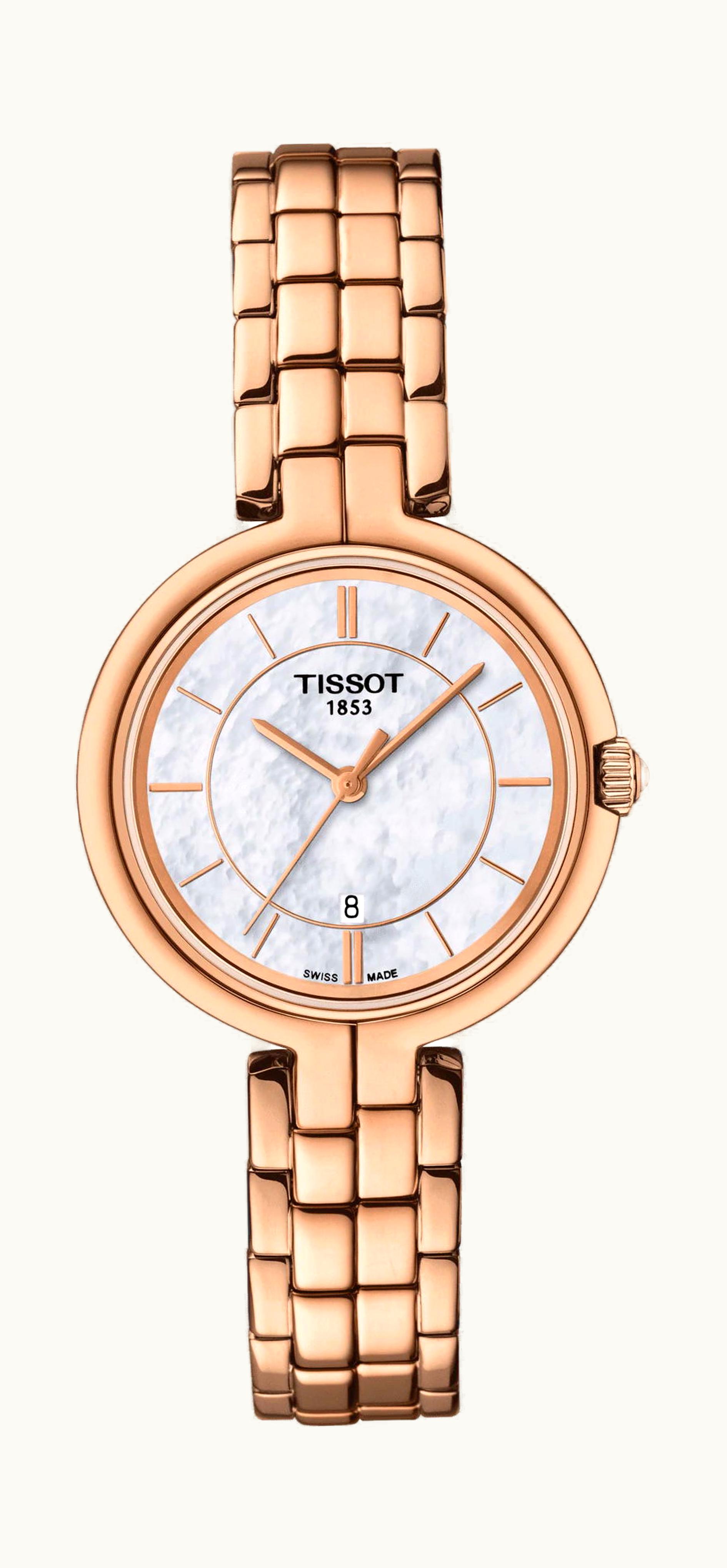 Tissot Flamingo 30.0mm - Rose Gold Plated Steel - Quartz