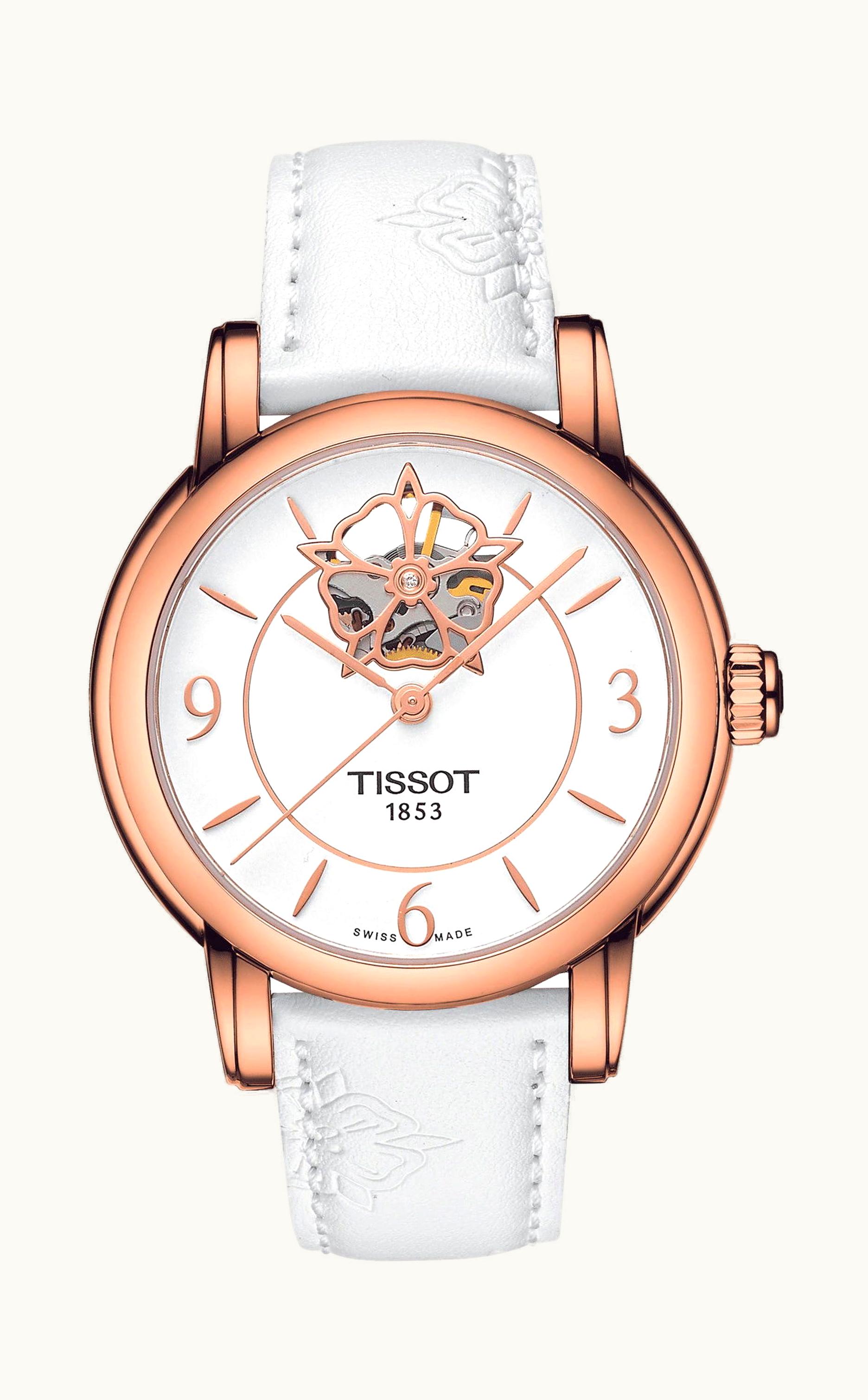 Tissot Lady Heart Powermatic 80 35.0mm - Rose Gold Plated Steel - Automatic Winding