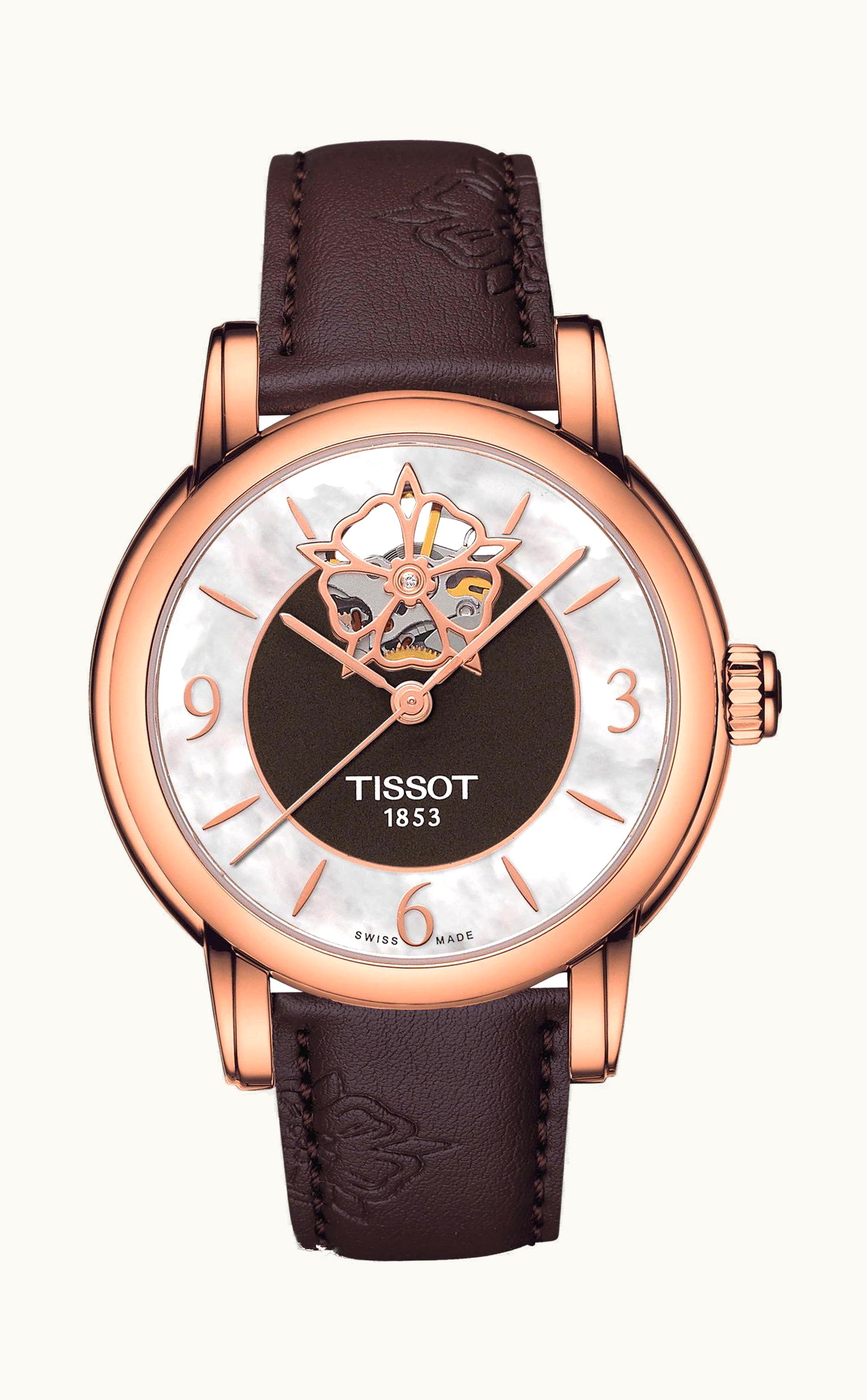 Tissot Lady Heart Powermatic 80 35.0mm - Rose Gold Plated Steel - Automatic Winding