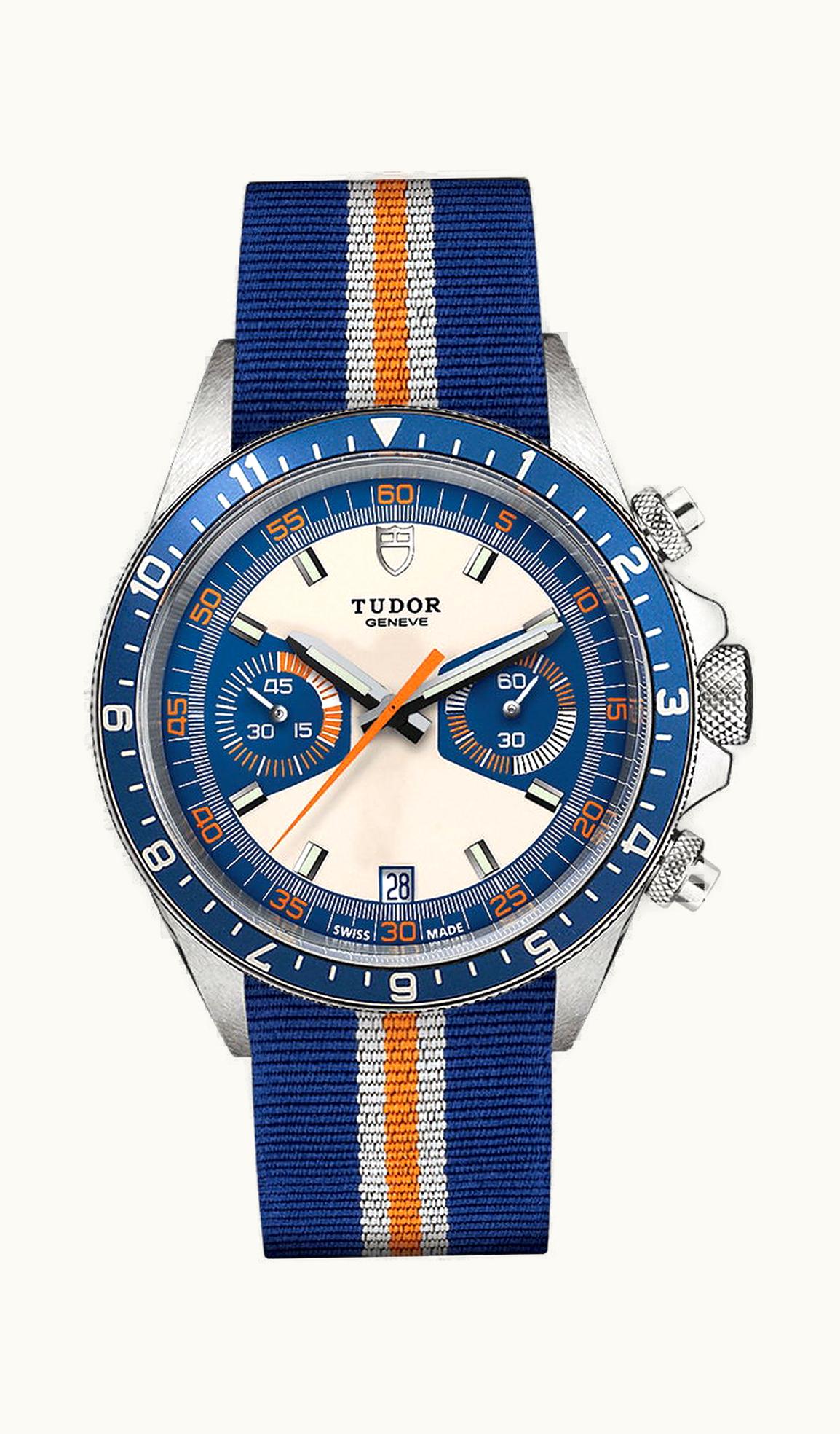 Tudor Heritage Chrono Blue