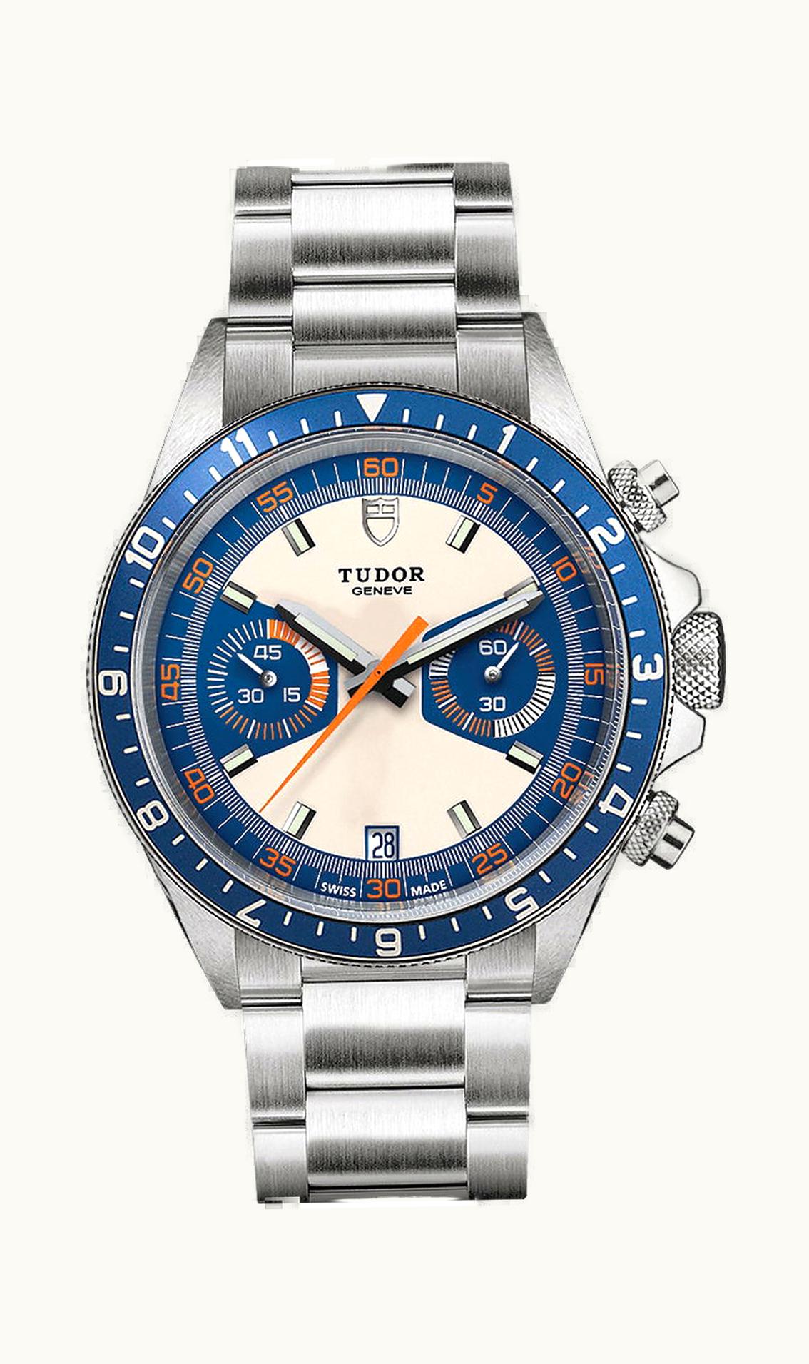 Tudor Heritage Chrono Blue